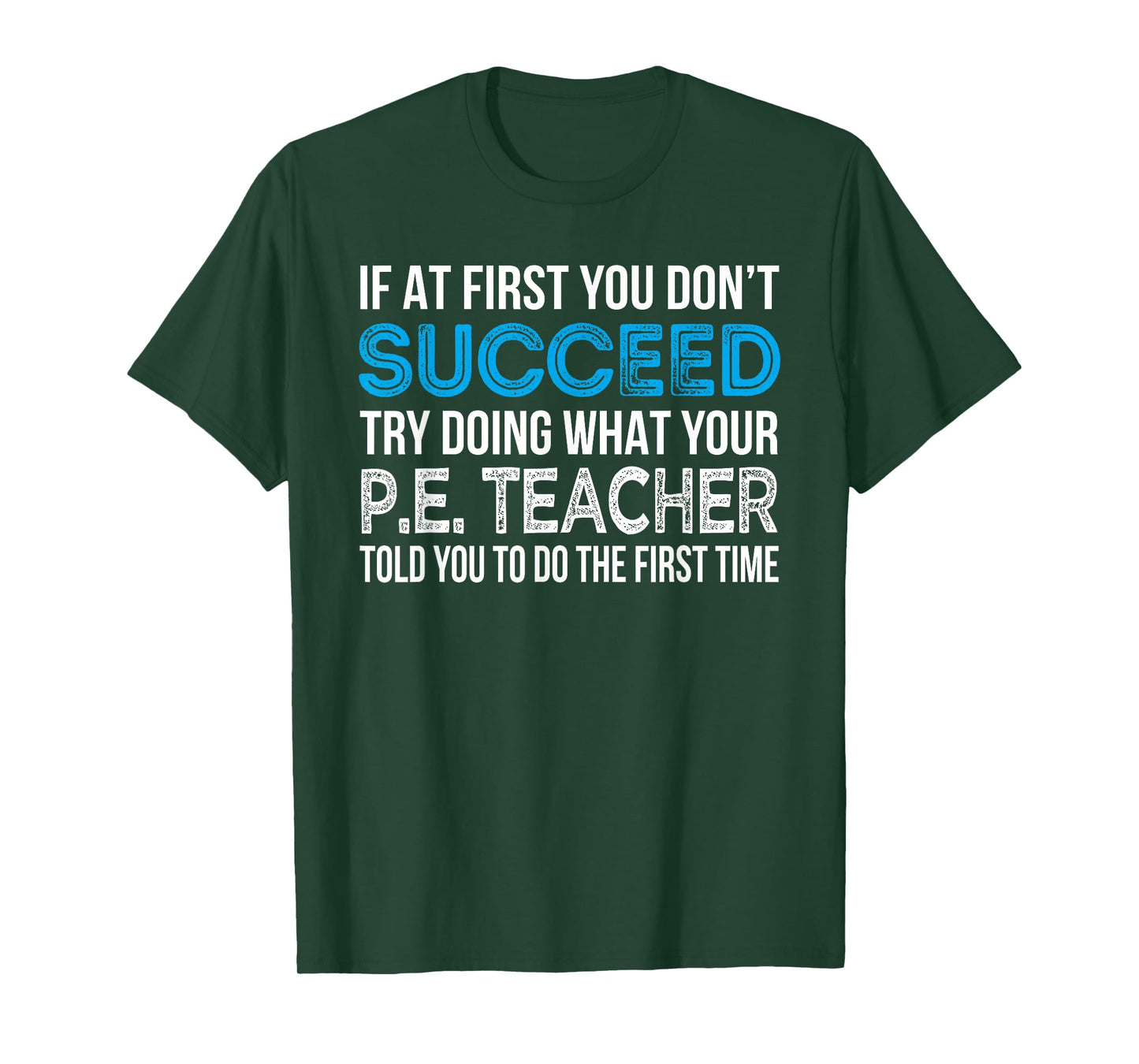 Physical Education P.E. Teacher Funny Gift T-Shirt
