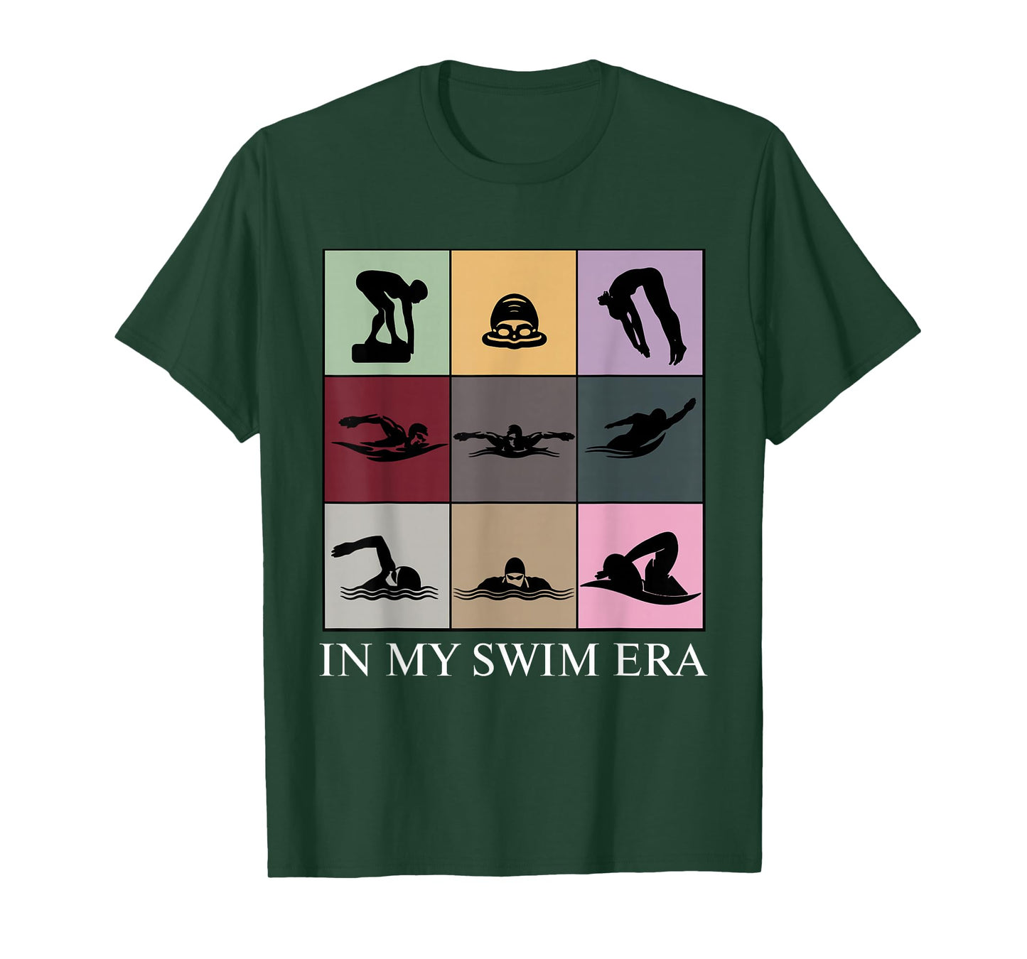 Women Men Kids In My Swim Era Swimming Swimmer T-Shirt