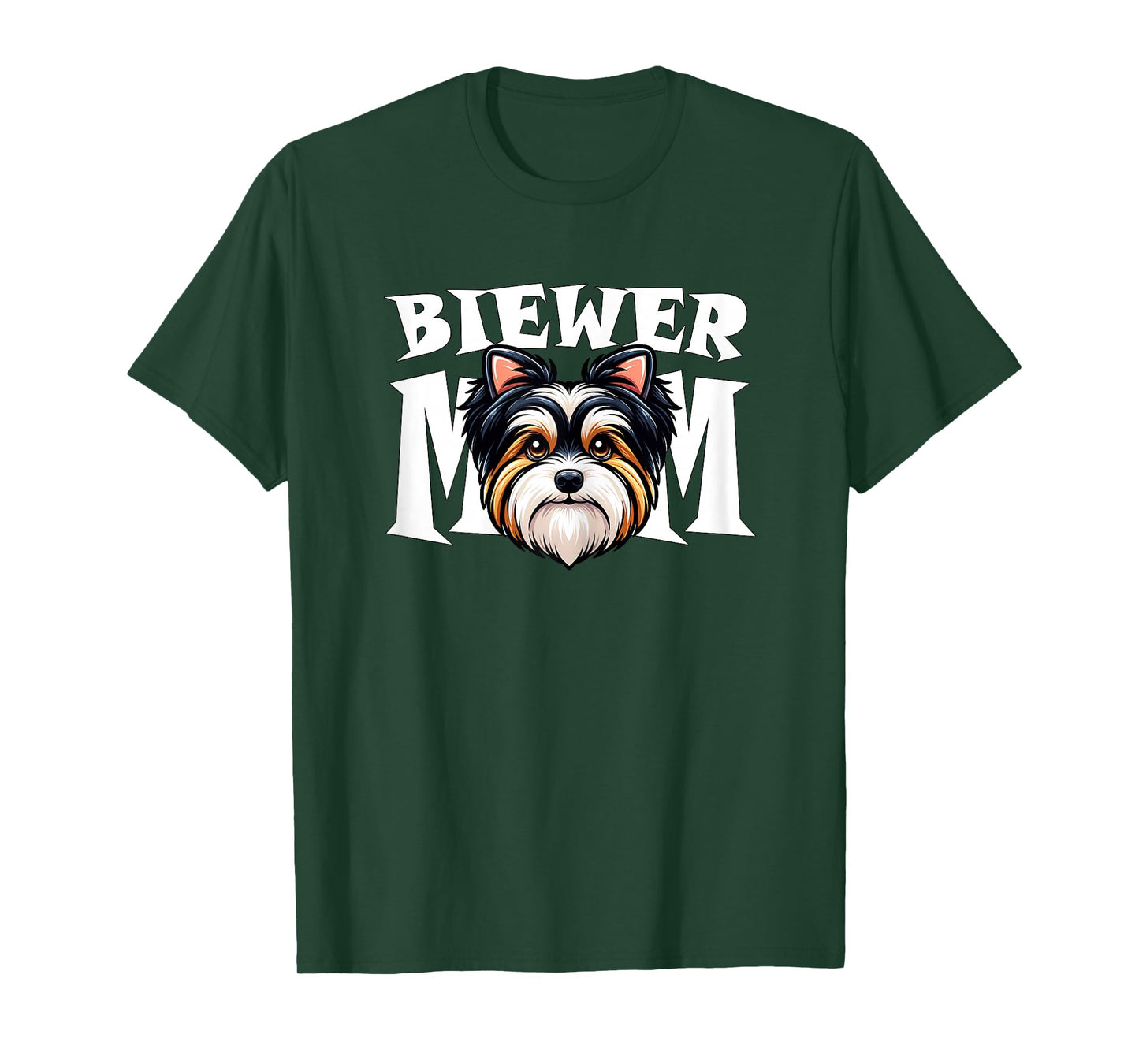 Biewer Terrier Mom Cute Dog Mother T-Shirt