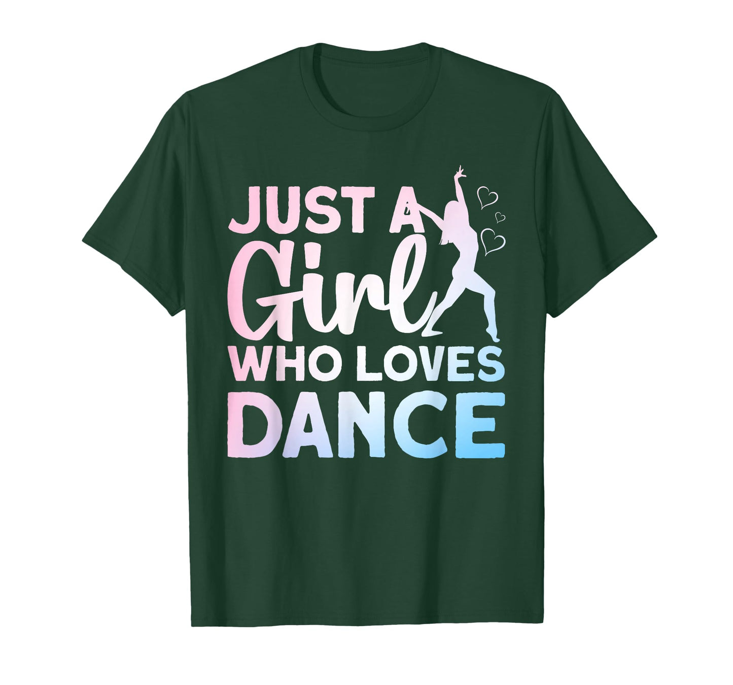 Cool Dance Art For Girls Women Dancing Lover Lyrical Dancer T-Shirt