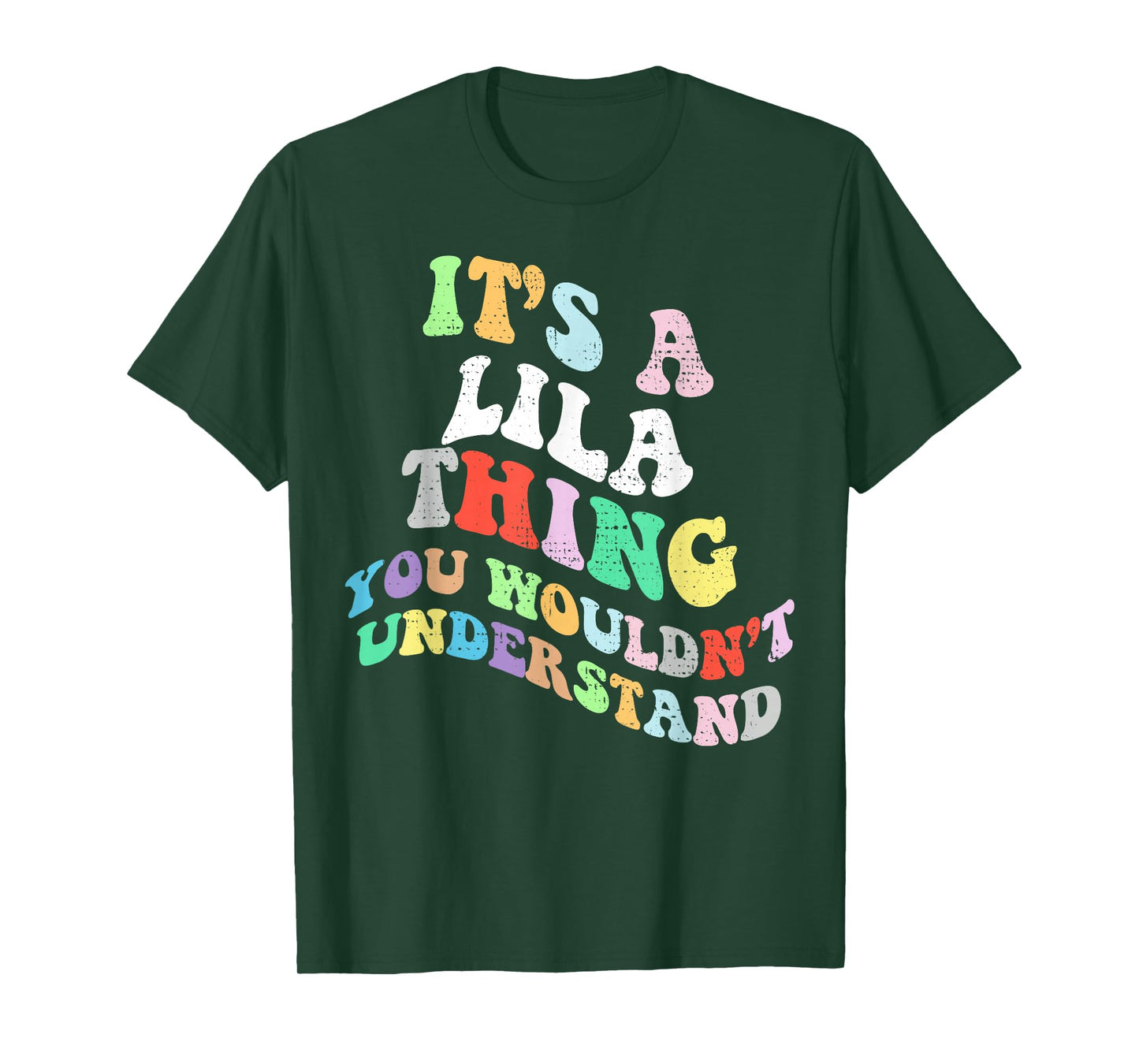 Retro Groovy Its a Lila Thing You Wouldnt Understand T-Shirt