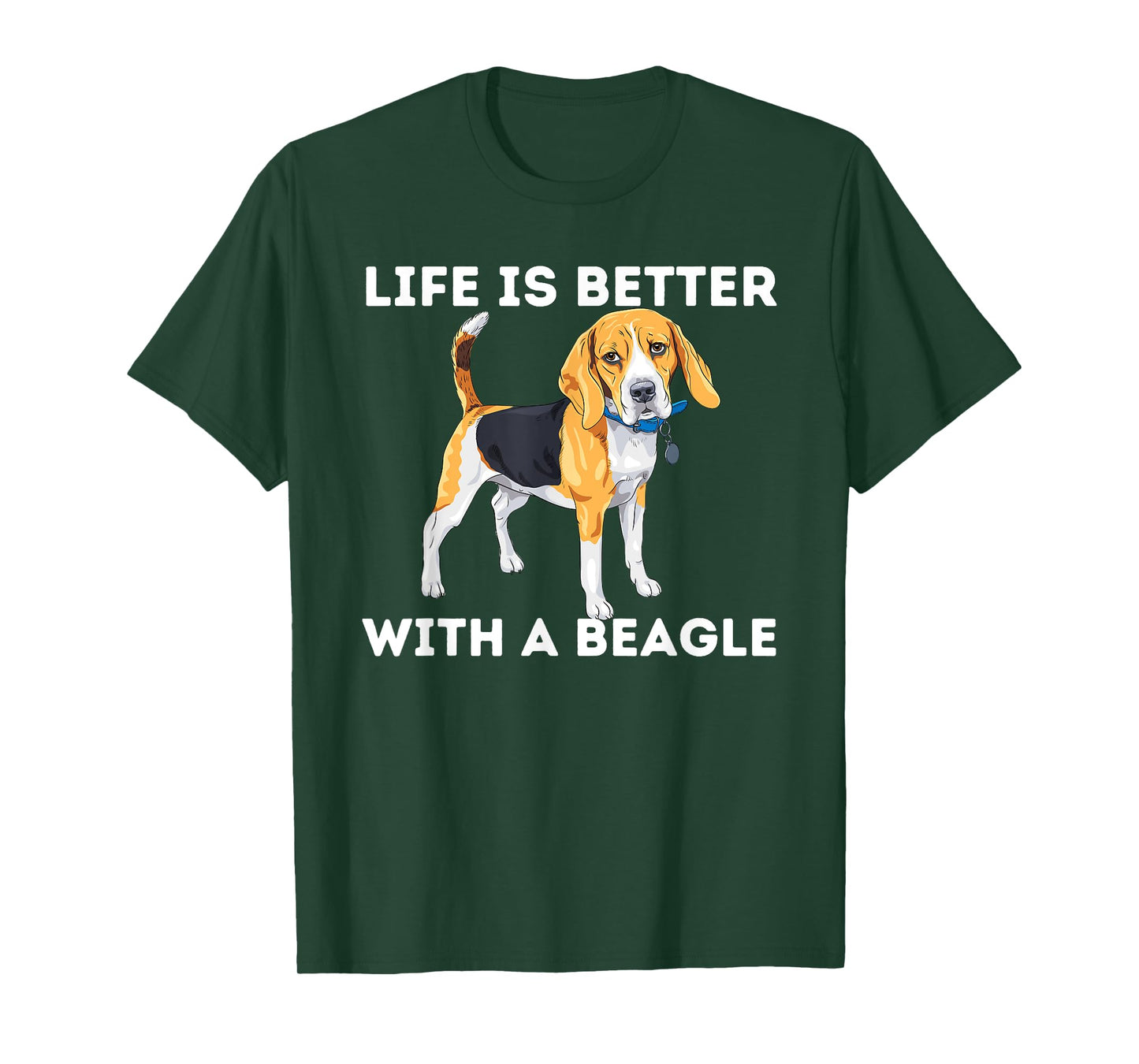 Life Is Better With A Beagle - Beagle Dog Lover Pet Owner Men Women Girls Kids T-Shirt