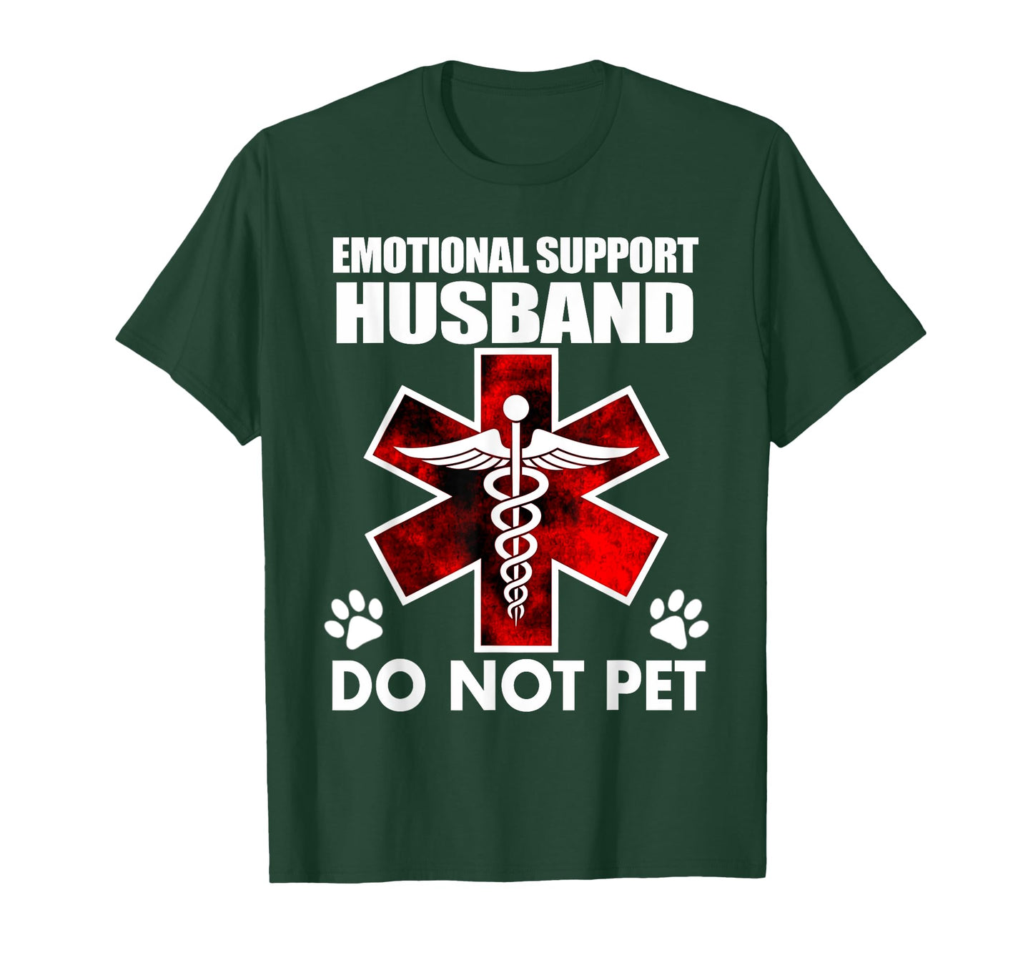 Emotional Support Husband Do Not Pet T-Shirt