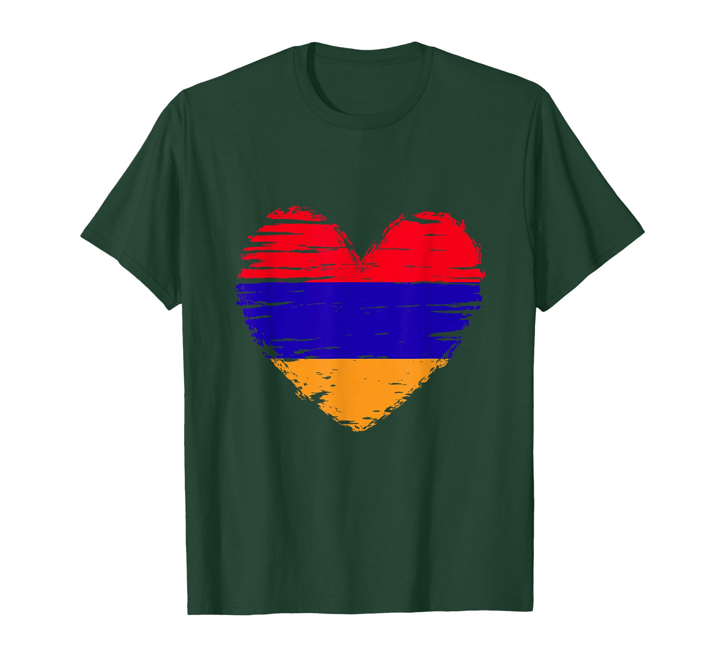Armenia Heart Armenian Flag Armenian Pride T-Shirt