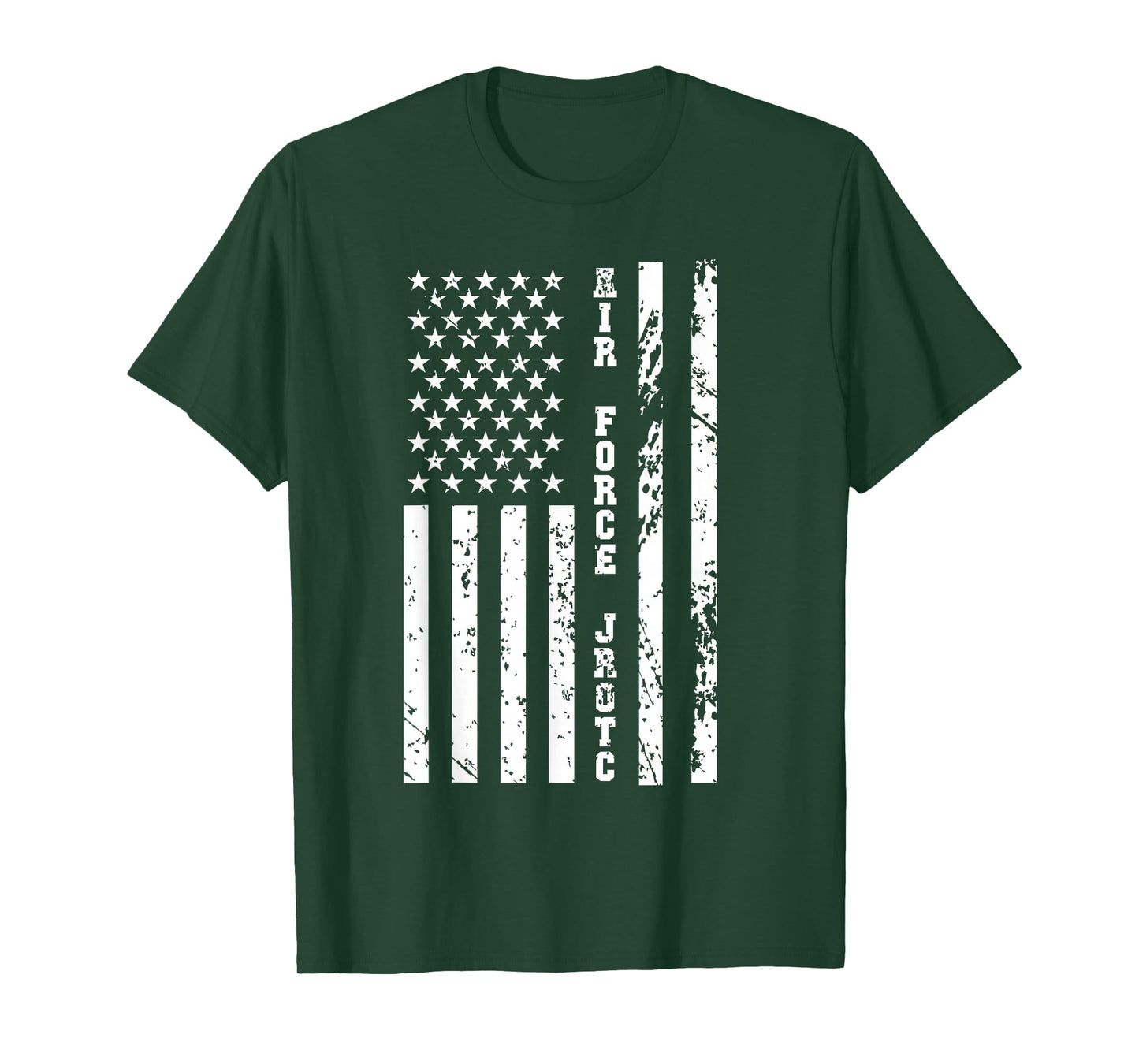USAF JROTC Air Force Junior ROTC w US Flag T-Shirt