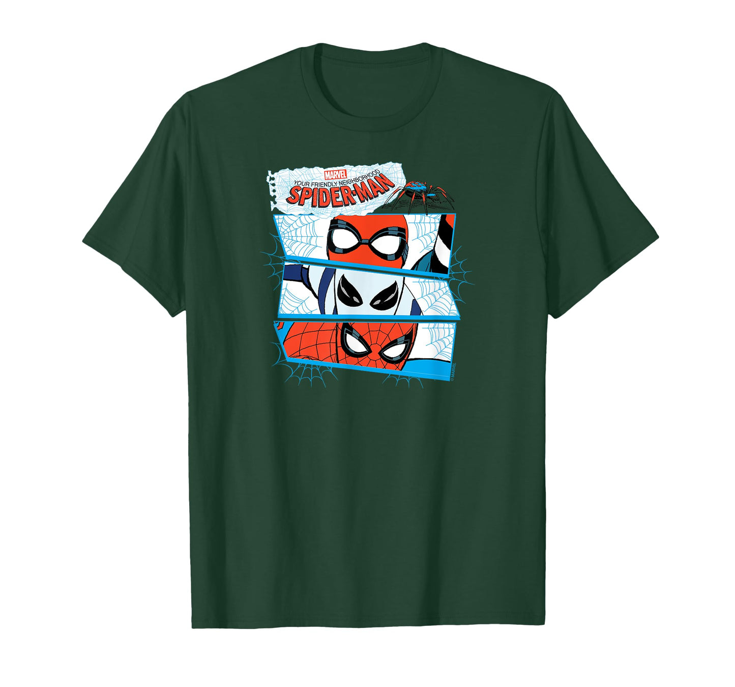 Your Friendly Neighborhood Spider-Man - Comic Panels T-Shirt