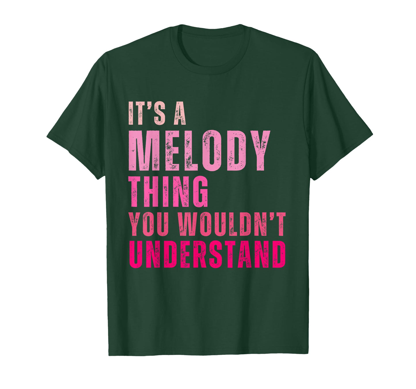 It's A Melody Thing You Wouldn't Understand Melody Vintage T-Shirt