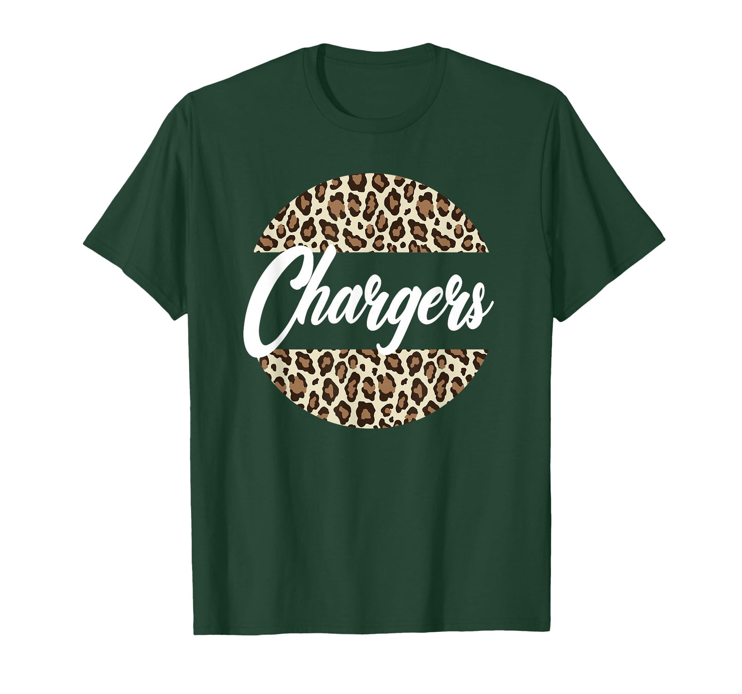 Chargers High School Mascot Sports Team Women's Chargers T-Shirt