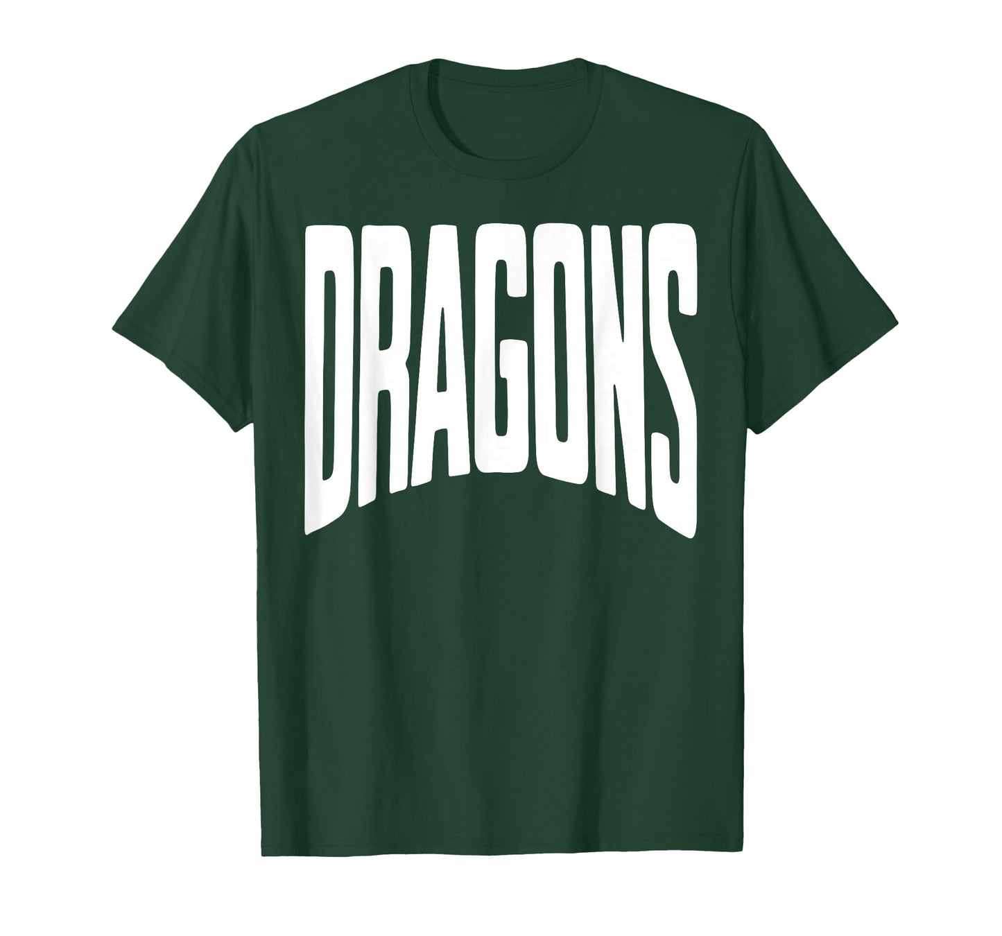 Dragons Team Mascot School Spirit Game Night Varsity Dragons T-Shirt