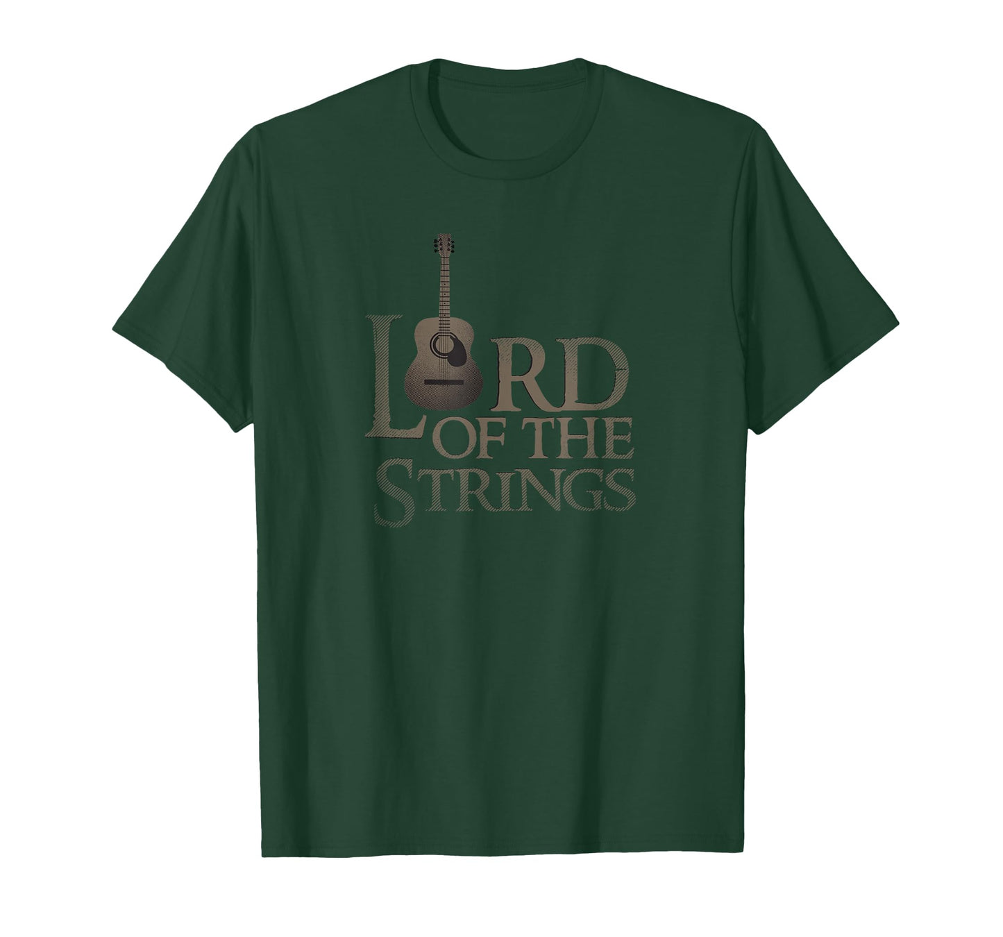 Lord Of The Strings, Acoustic Guitar T-Shirt T-Shirt