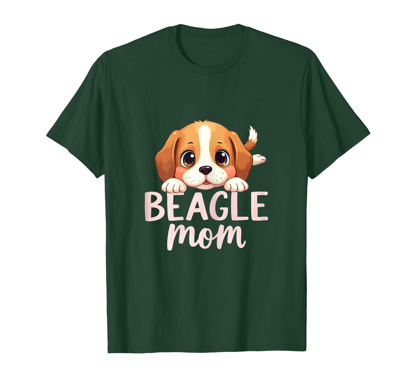 Beagle Mom Dog Beagle Mama Cute Puppy T-Shirt