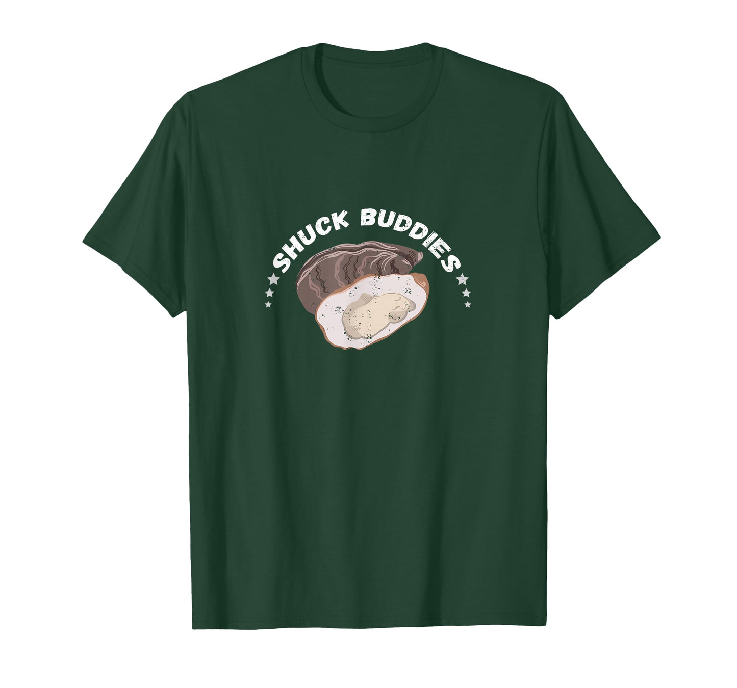 Oyster Shuck Buddies Seafood Lover Mollusc Shucker Food T-Shirt