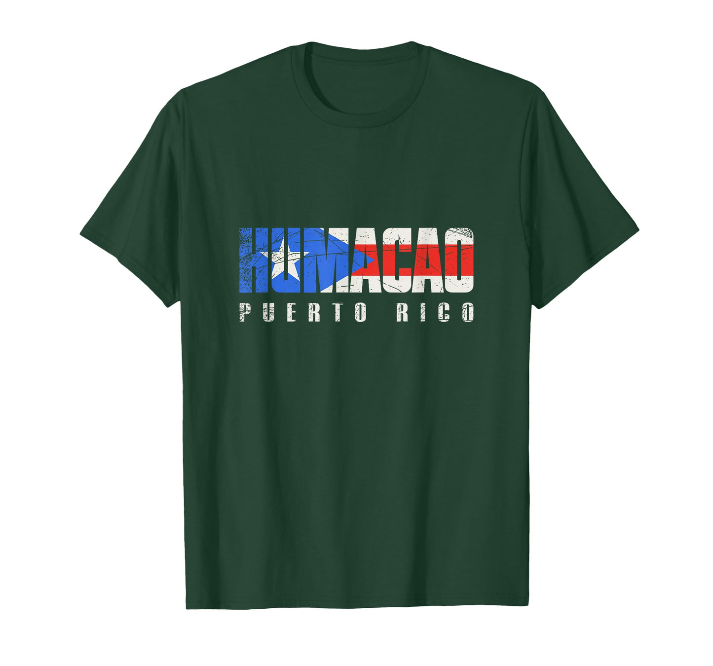 Puerto Rican flag Humacao Puerto Rico T-Shirt