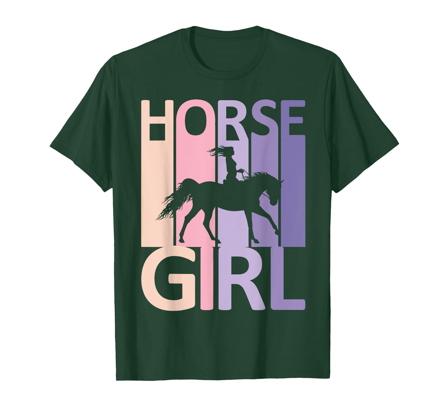Horse Girl Country Woman Girl HorseBack Rider Equestrian T-Shirt