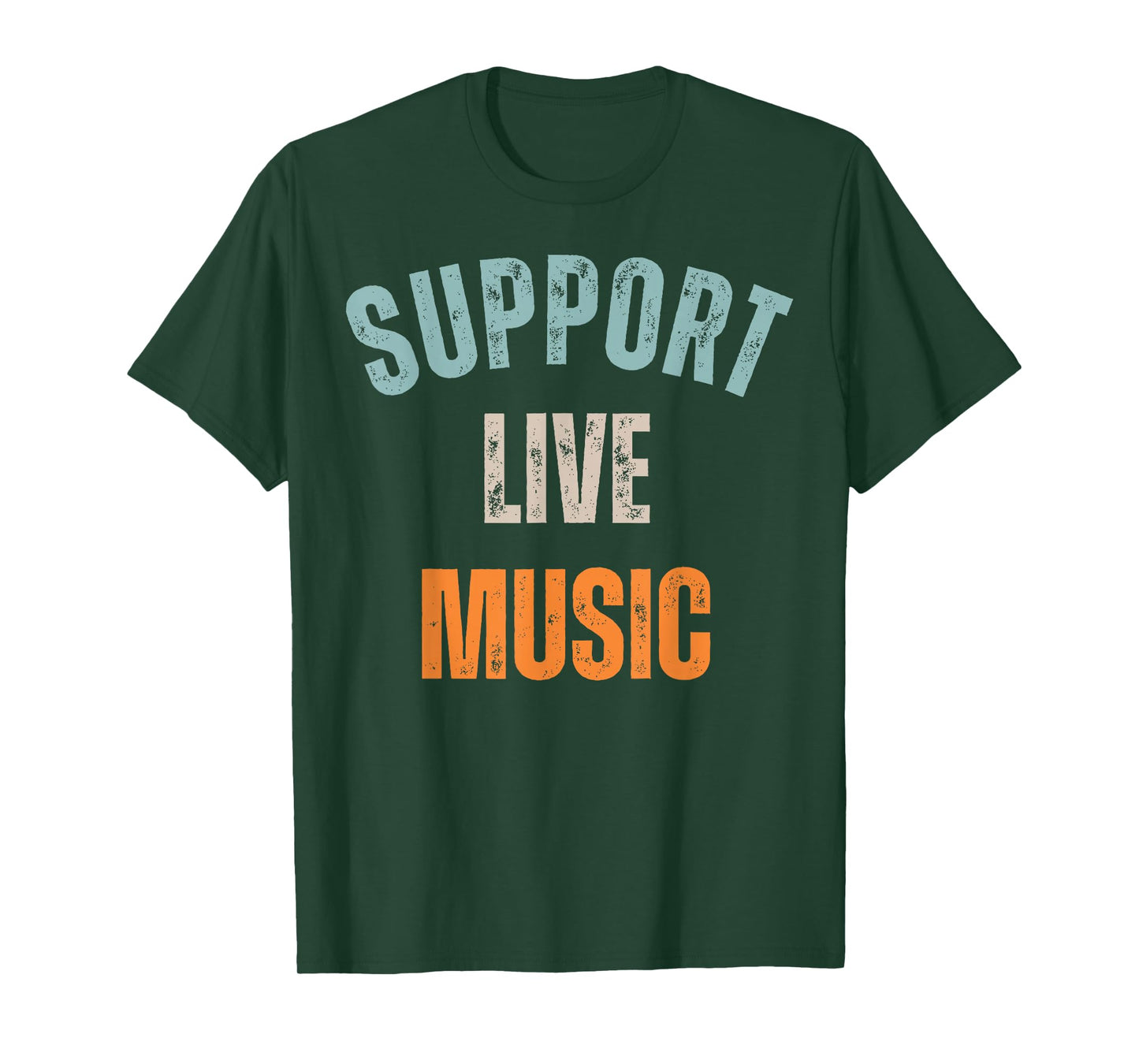 Support Live Music T-Shirt