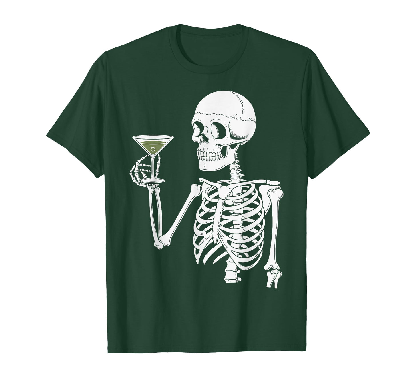 Skeleton Martini T-Shirt