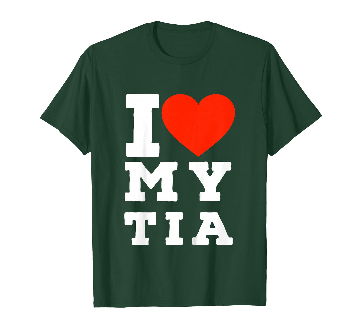 Kids Spanglish I love My Tia T-shirt | For Nieces and Nephews T-Shirt