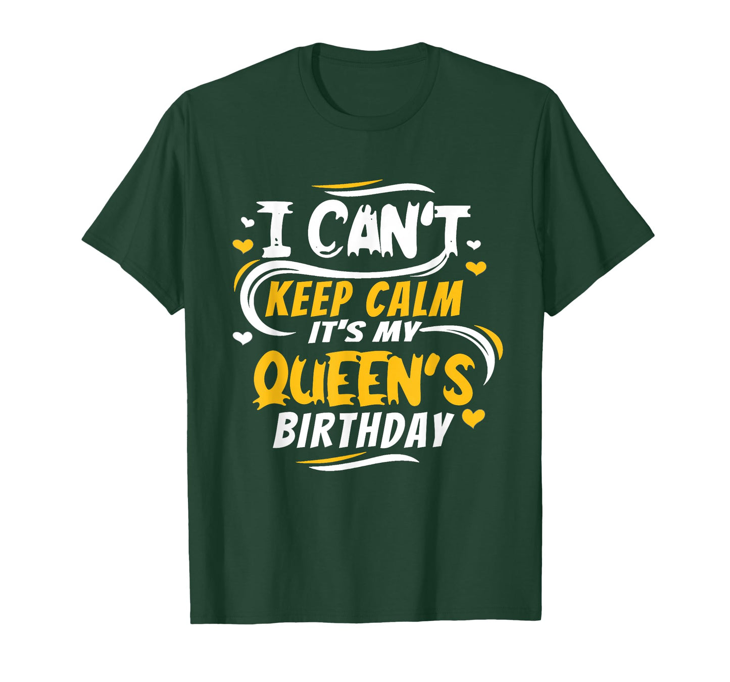husband wife birthday shirt Gift Its My Queen's Birthday T-Shirt