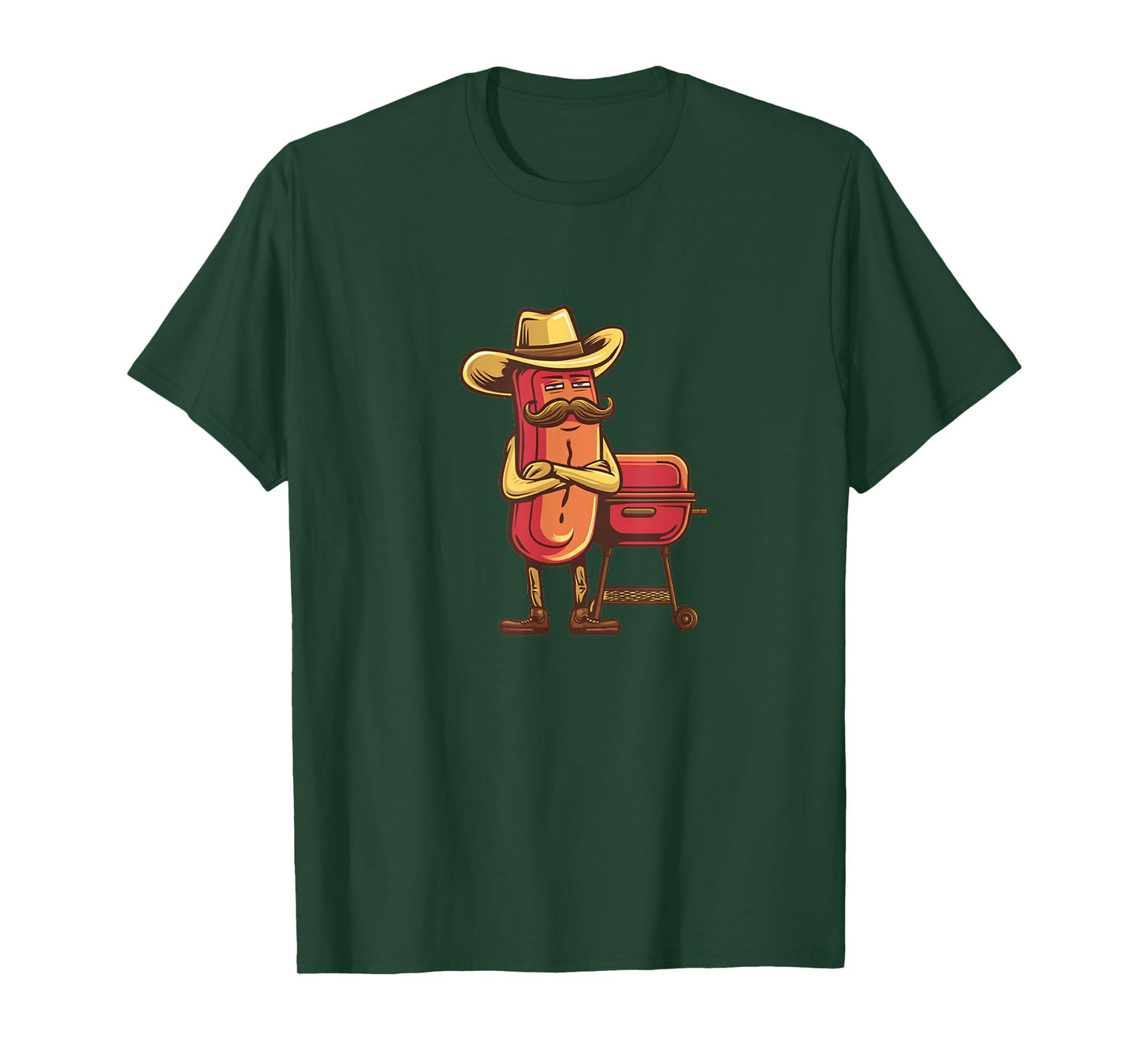 Awesome Weenie BBQ Costume for Hotdogs and Barbecue Lovers T-Shirt