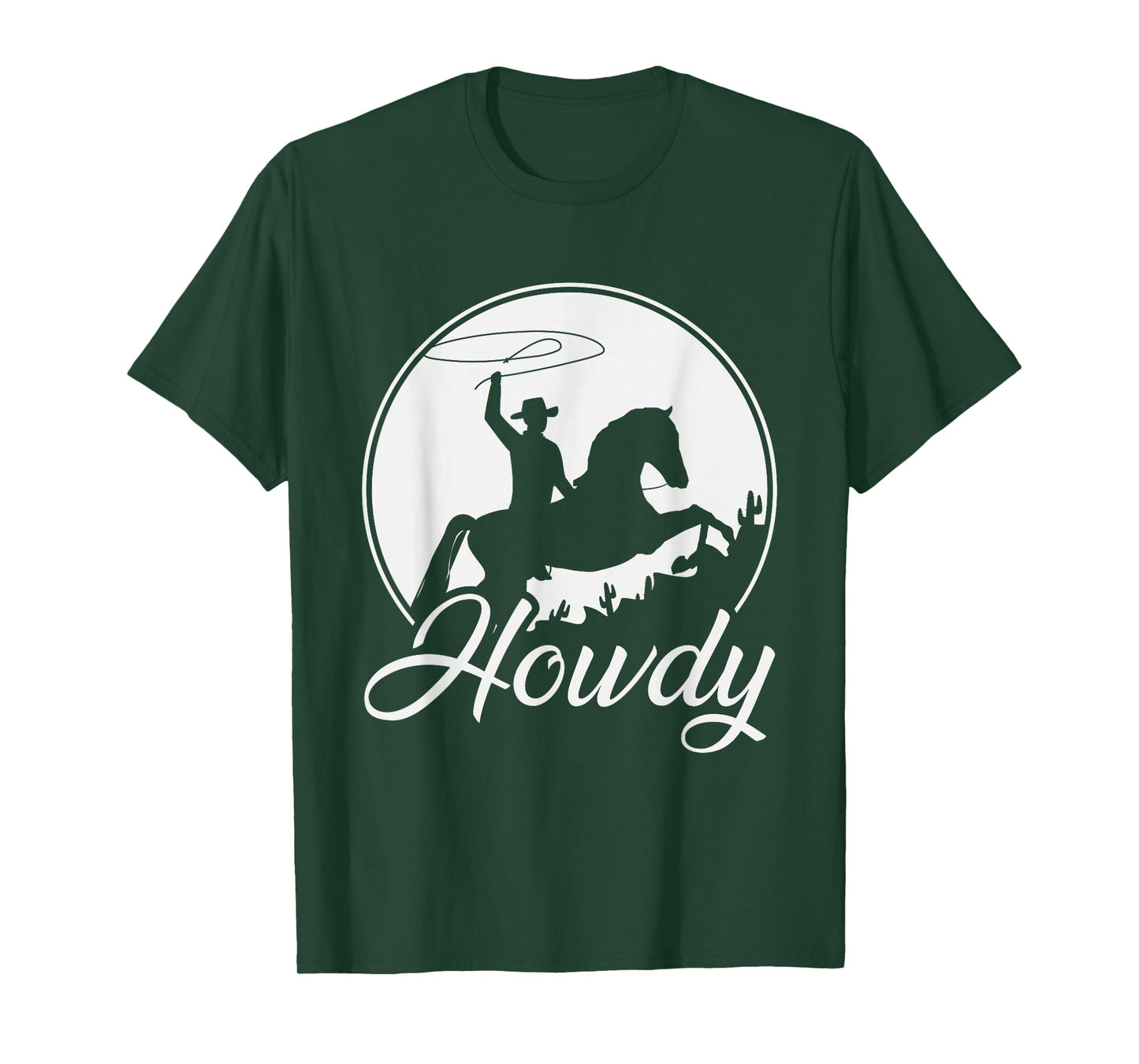 Texas Farmer Cowboy Gift Rodeo Howdy Cowboy T-Shirt - Men's Black Western Cowboy T-Shirt - Small - Classic Fit - Short Sleeve - Crew Neck - Cotton 65%, Polyester 35%