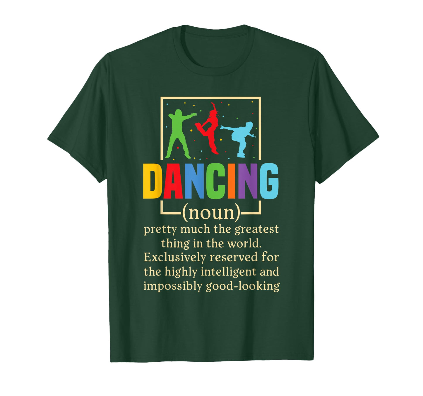 Dancing Noun Definition Funny Dancer Cool Dance Dictionary T-Shirt