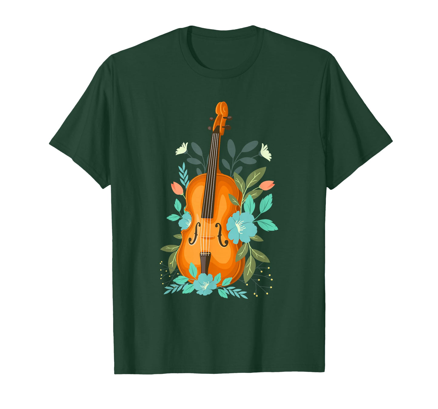 Cool Violin Art for Men Women Violin Teacher Violin Player T-Shirt