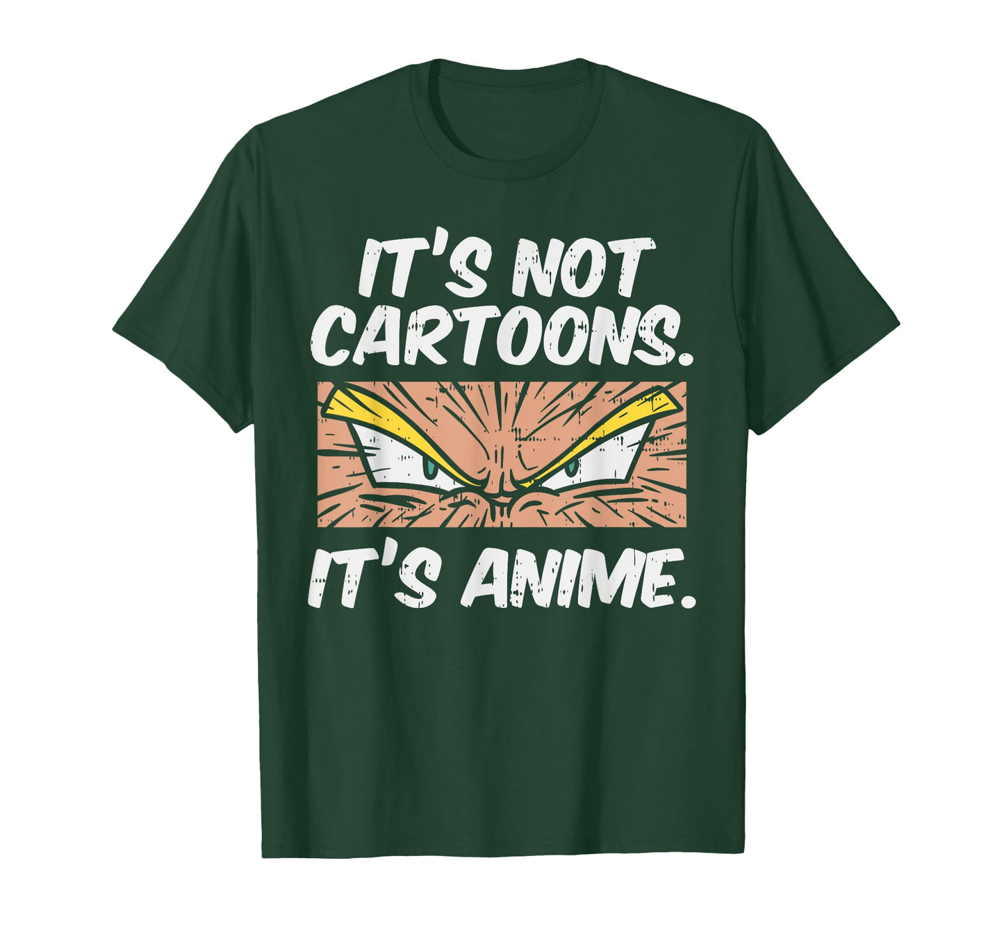 Not Cartoons Its Anime Funny Japanese Manga Lover Otaku Gift T-Shirt