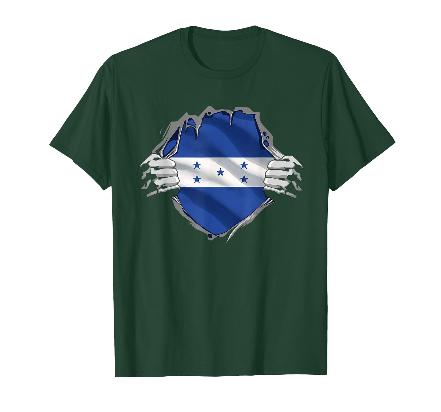 Honduras Shirt Super Honduran Flag Honduras Roots Heritage T-Shirt