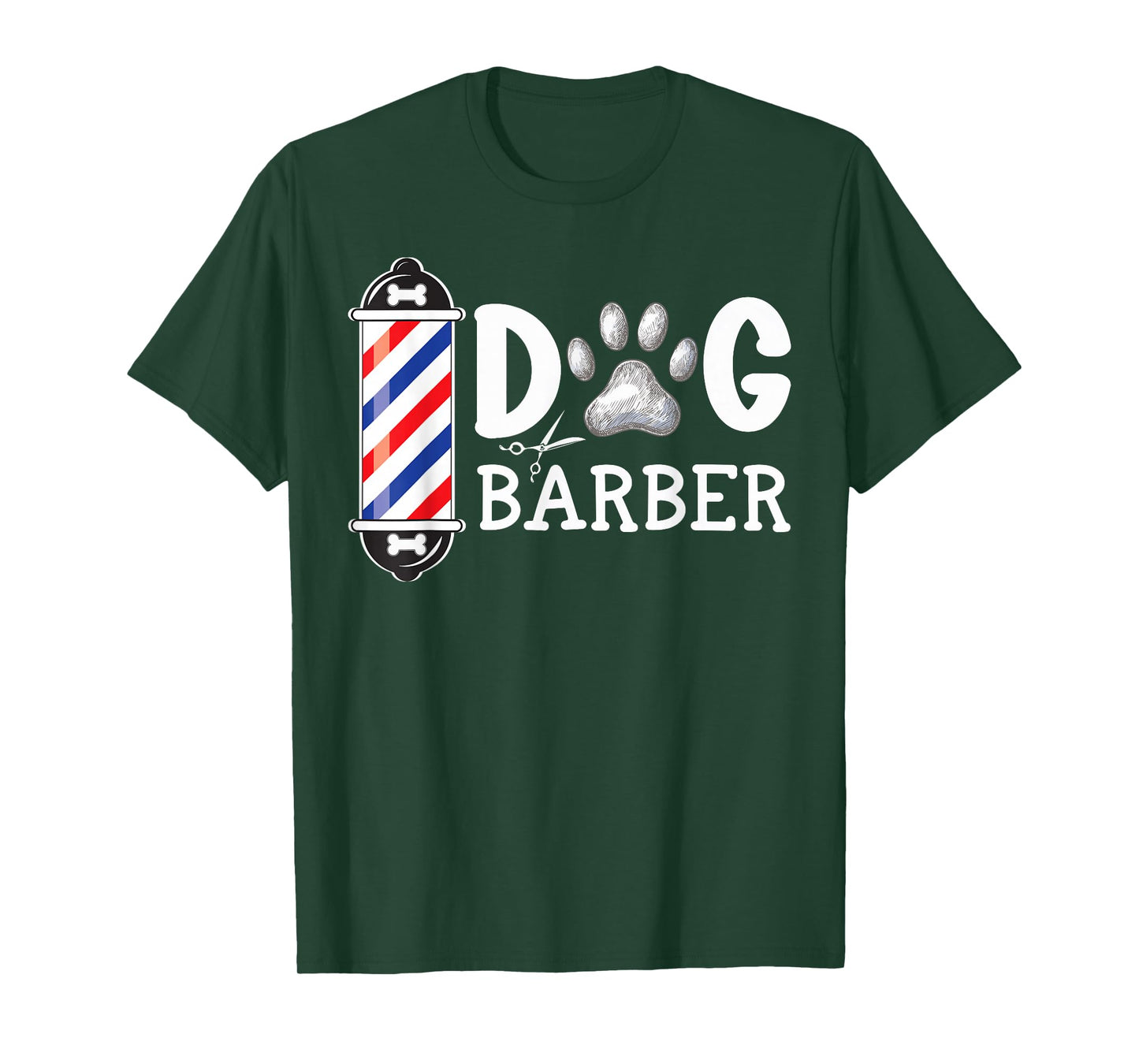 Funny Dog Groomer Dog Lover Pet Grooming Dog Barber T-Shirt