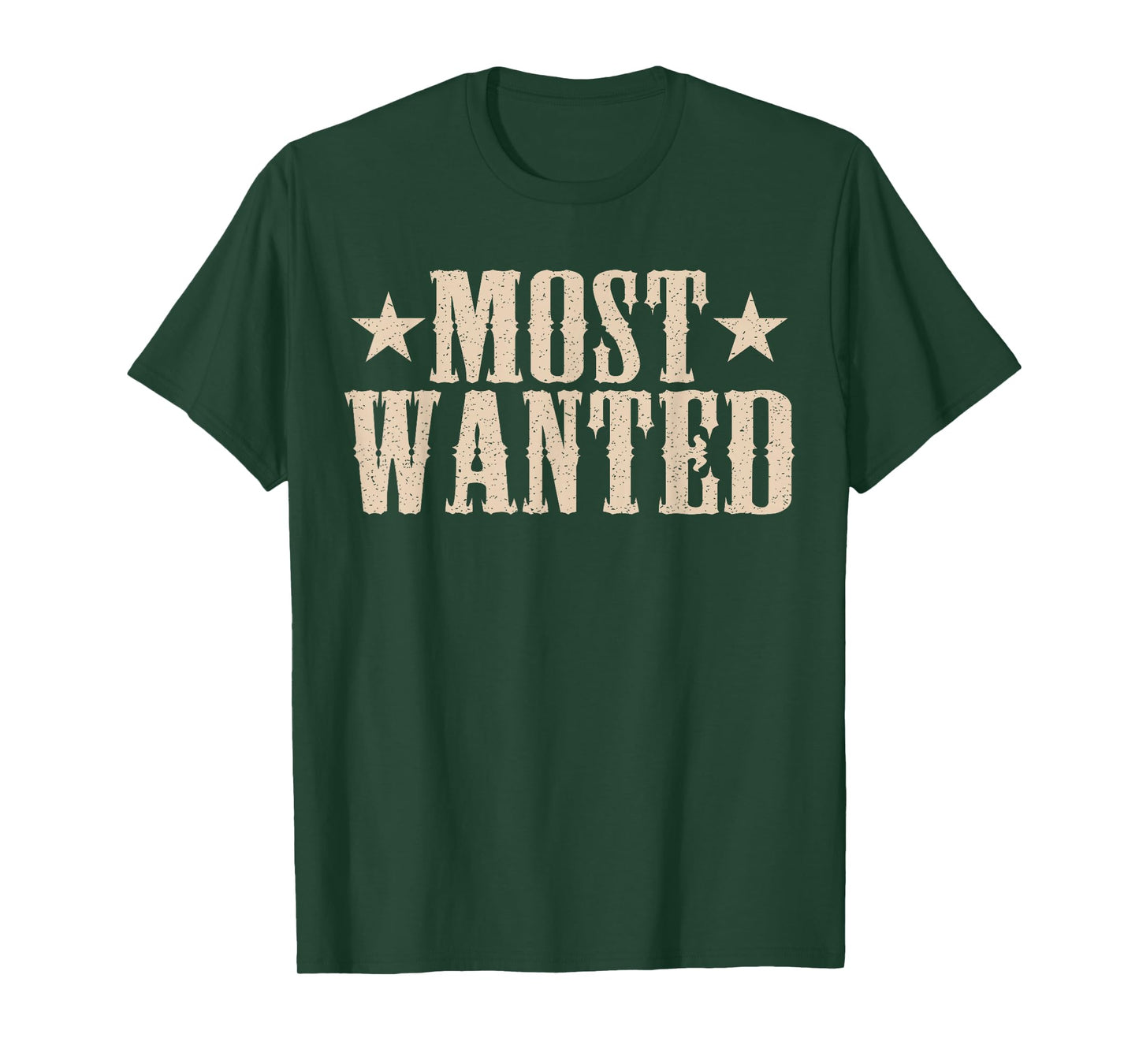 Western Cowboy Cowgirl Rodeo Western Most Wanted T-Shirt
