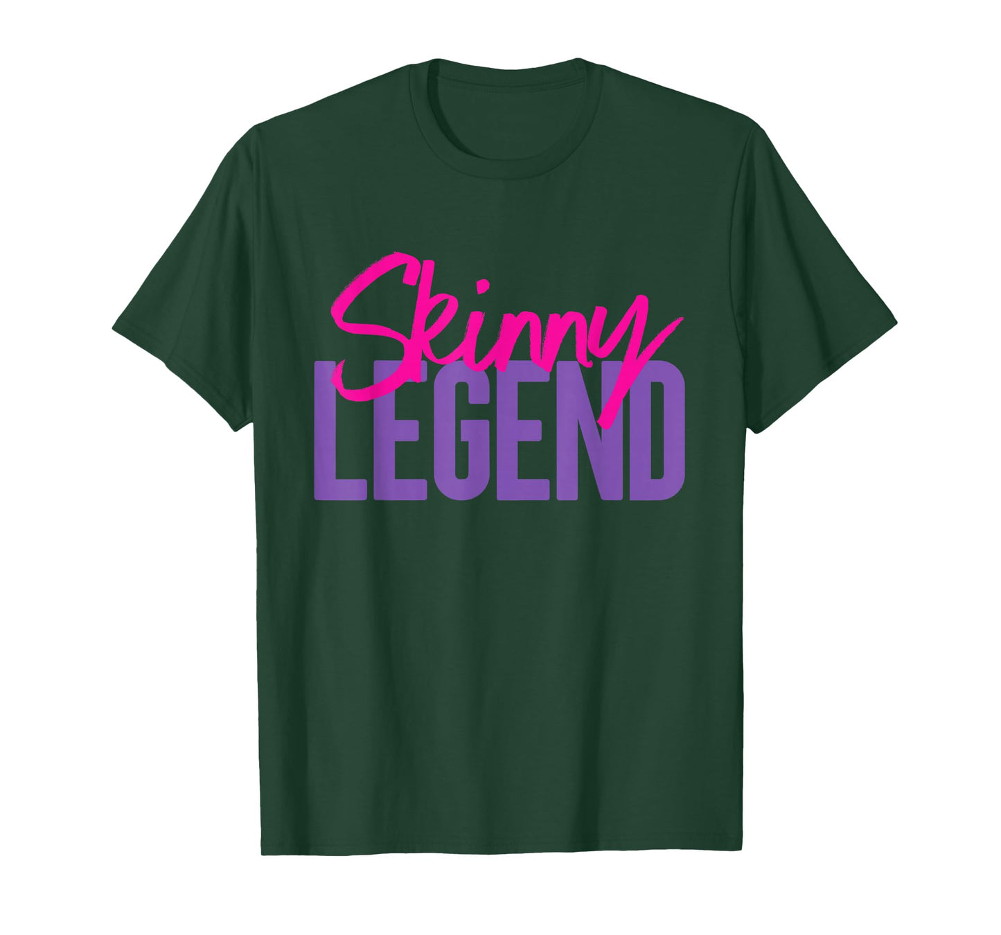 Skinny Legend Funny Drag Novelty Pride Vlog Meme Gift T-Shirt