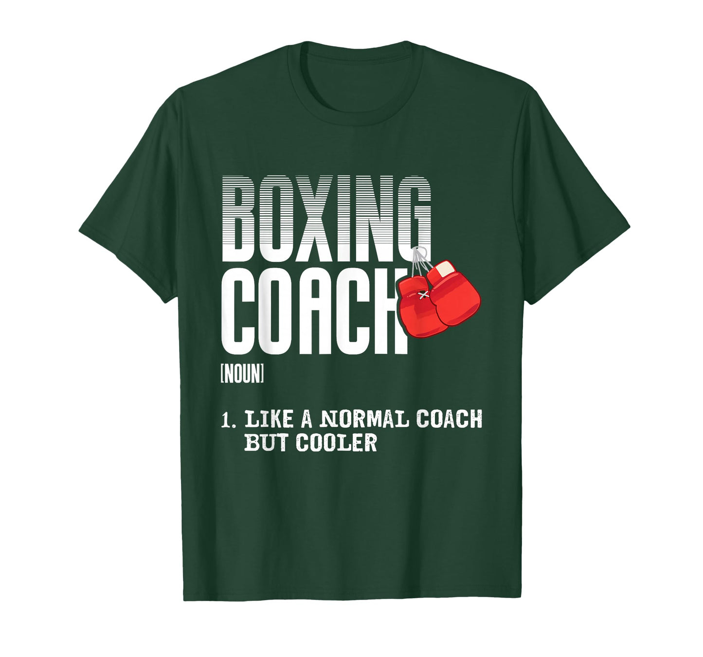 Boxing Coach Funny Sports Definition Trainers T-Shirt