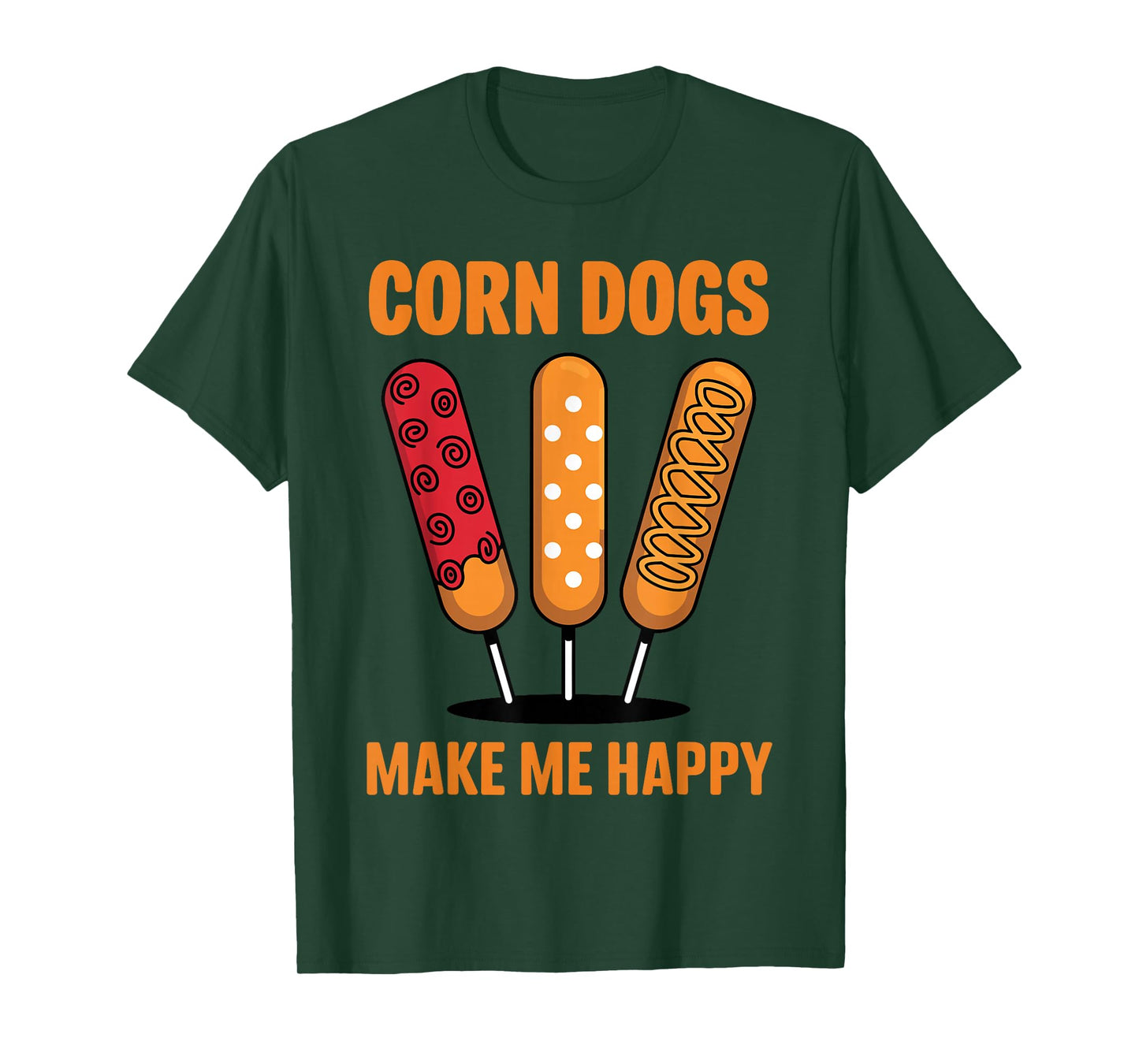 Cool Corn Dog Novelty for Men Women Adult Corn Dog Lover T-Shirt