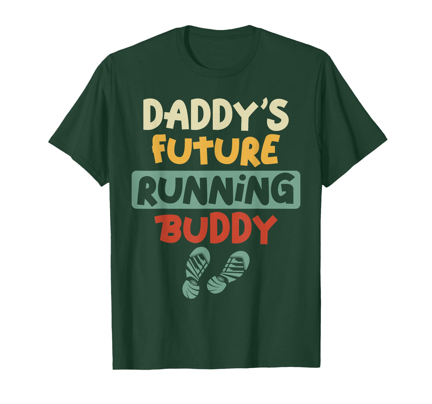 Running Runner Half Marathon Dad Father Son Daughter Daddy's T-Shirt