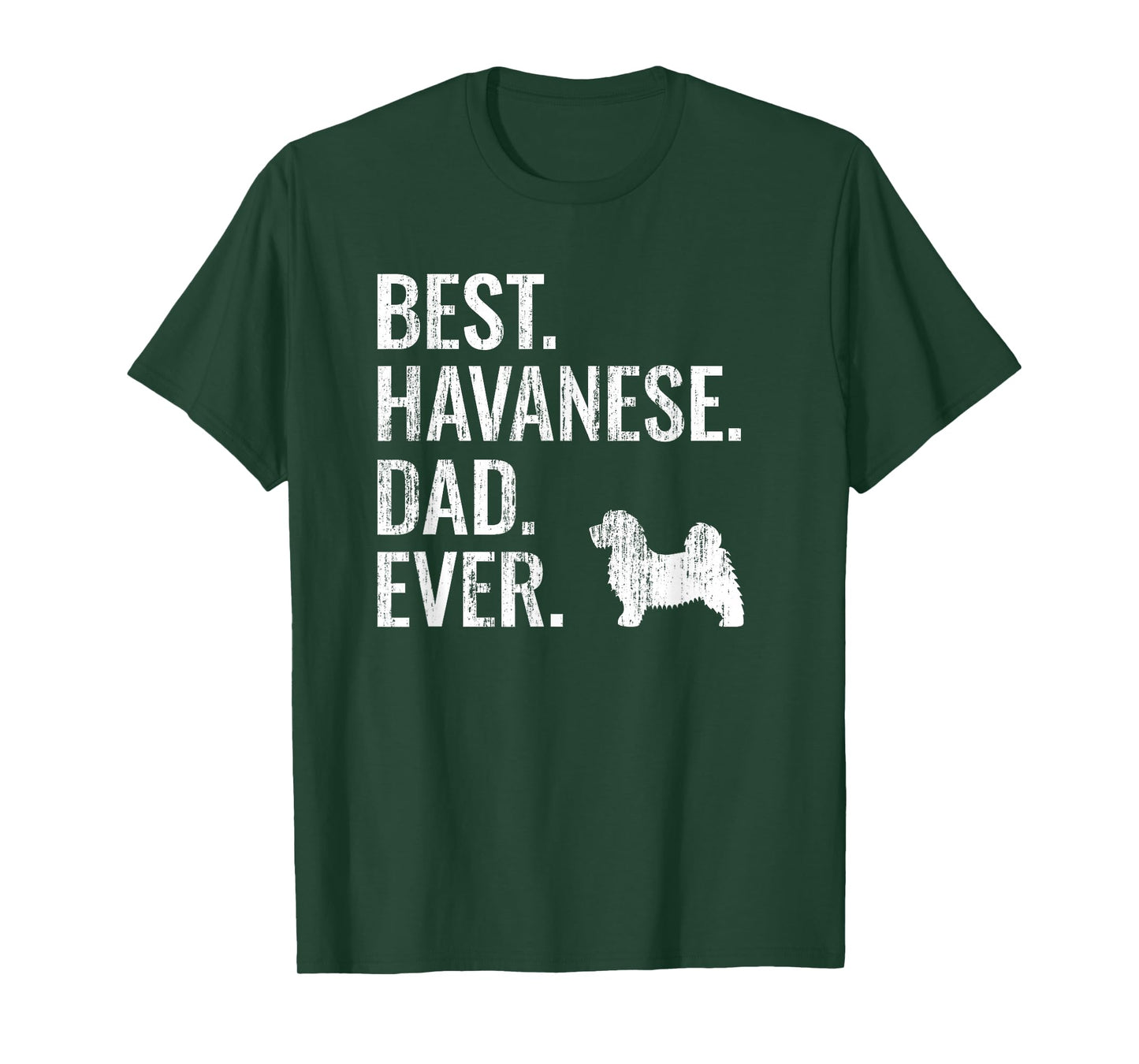 Best Havanese Dad Ever - Cool Dog Owner Gift T-Shirt