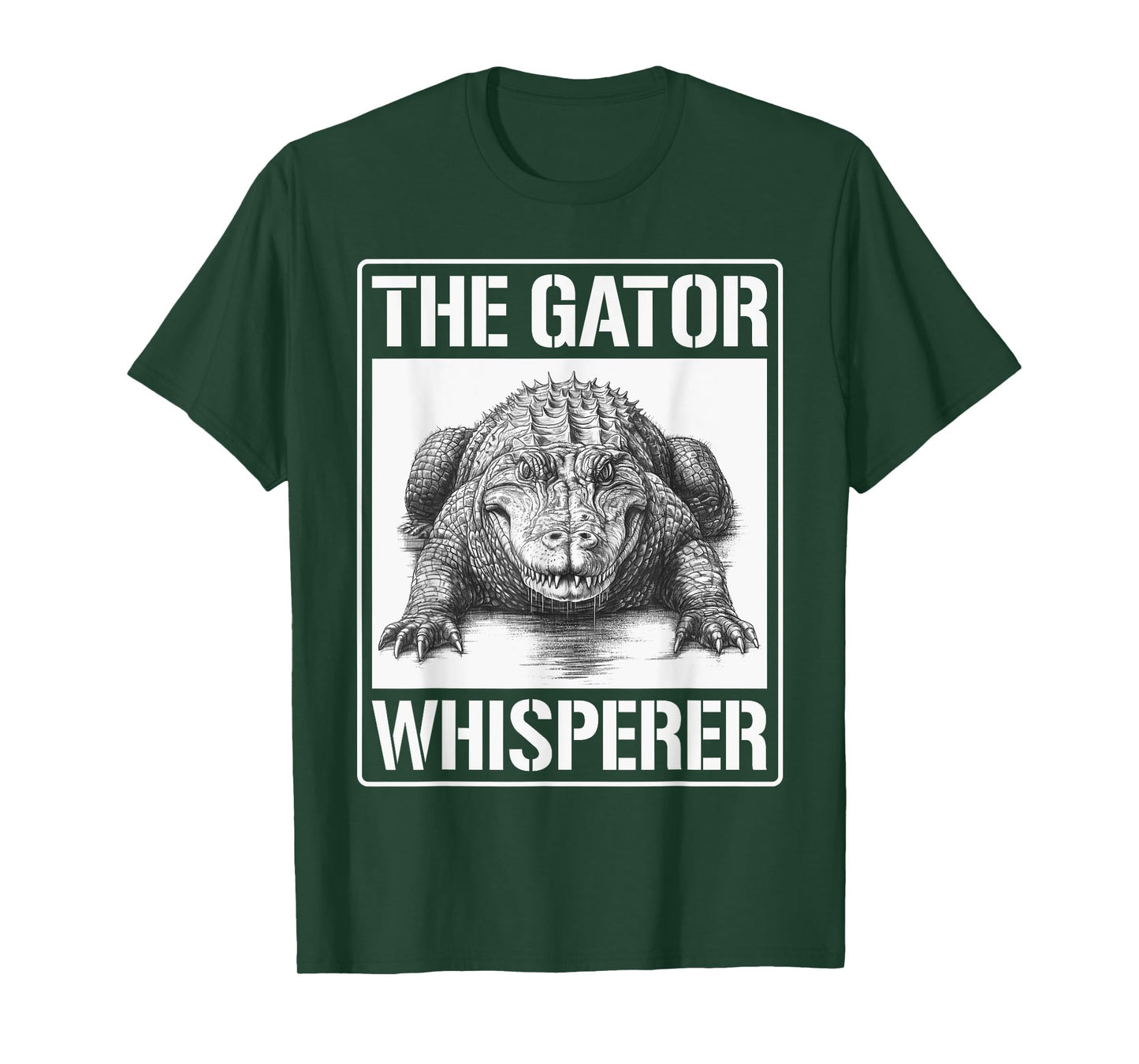 The Gator Whisperer Funny Alligator Lover Gift T-Shirt