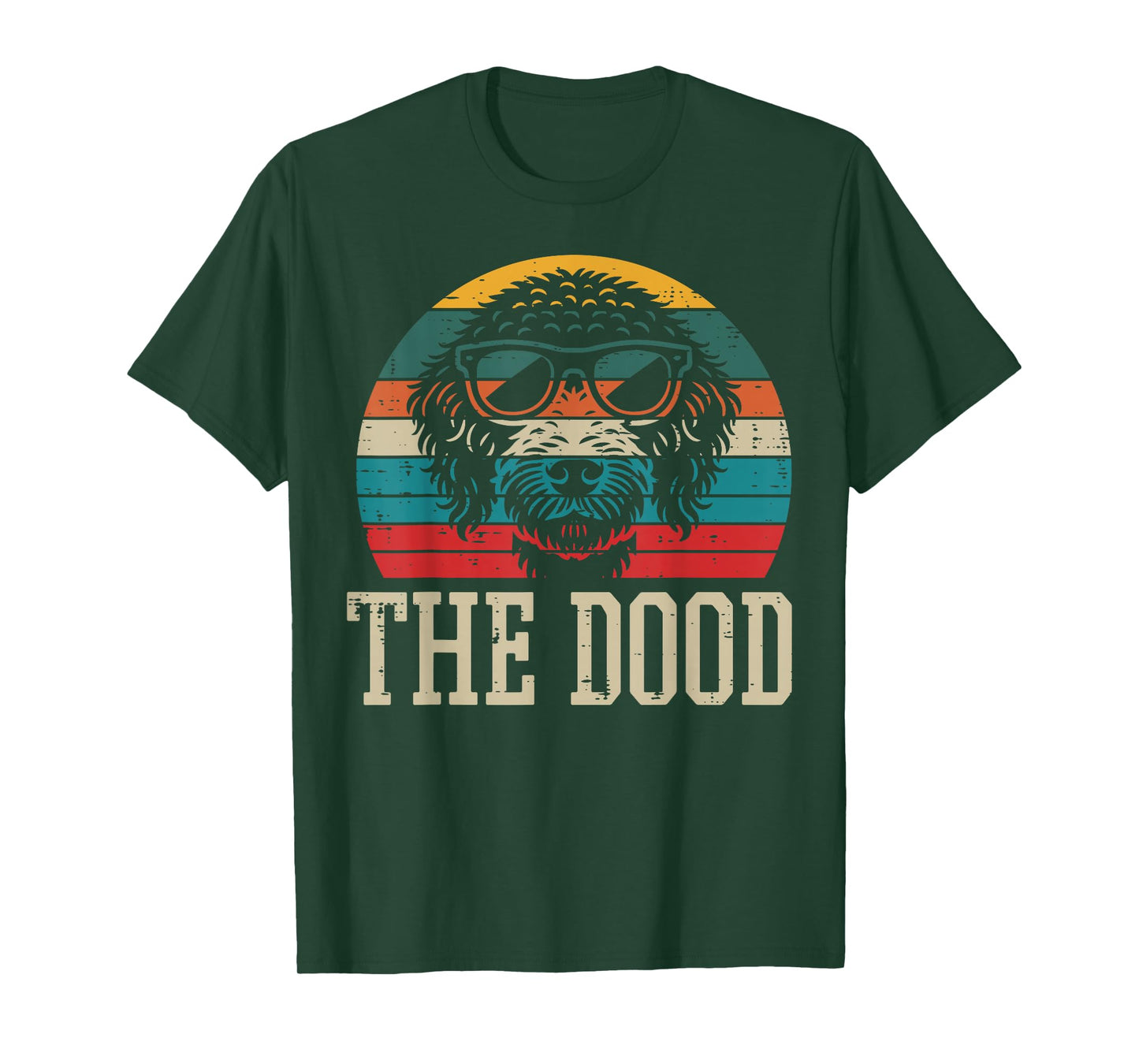 Goldendoodle Dog Face Funny Golden Doodle Men Women Kids T-Shirt
