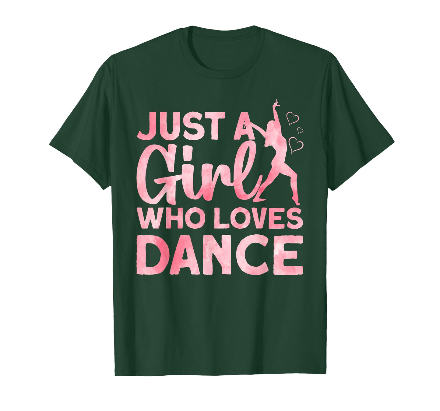 Cool Dance Art for Girls Women Dancing Lover Lyrical Dancer T-Shirt