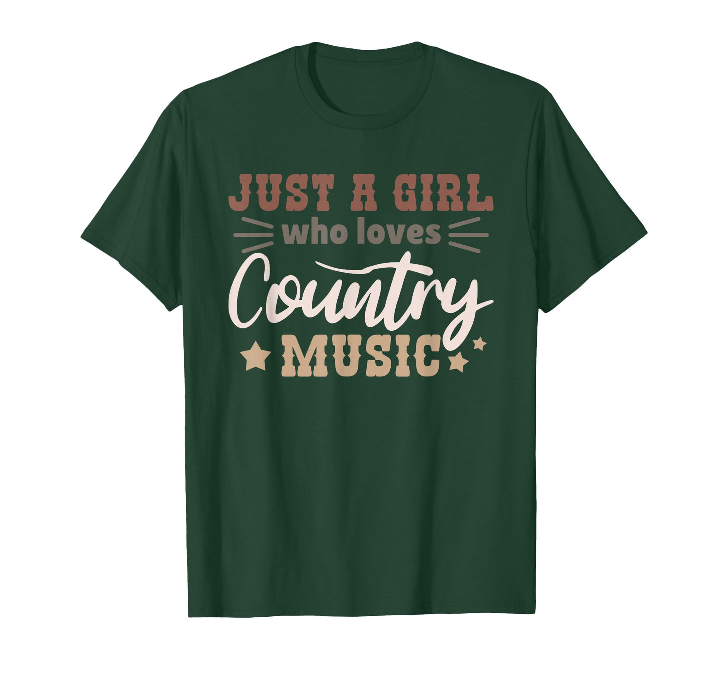 Just a girl who loves country music T-Shirt