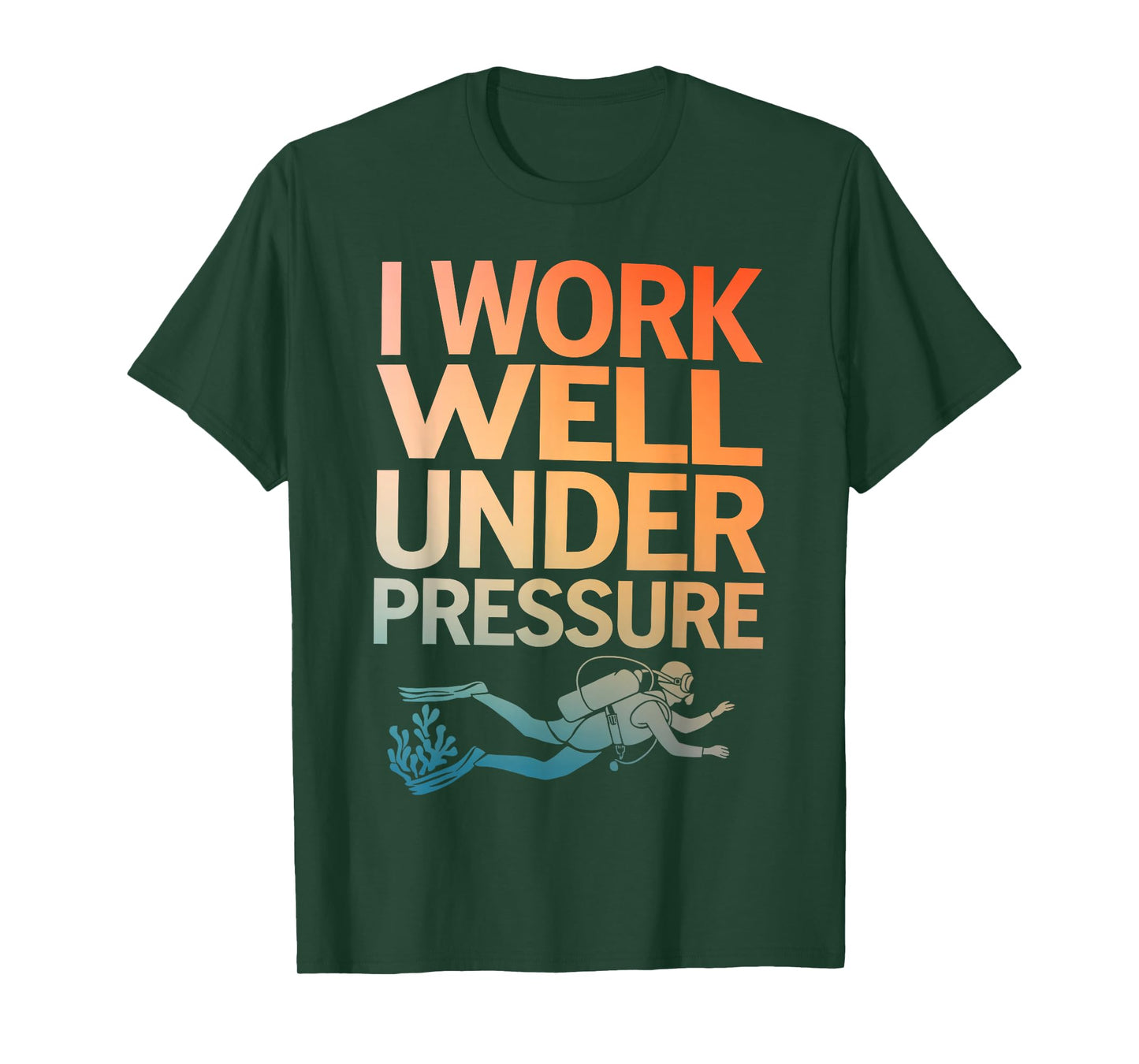 Funny Scuba Diving Art for Men Women Scuba Diver Scuba Lover T-Shirt