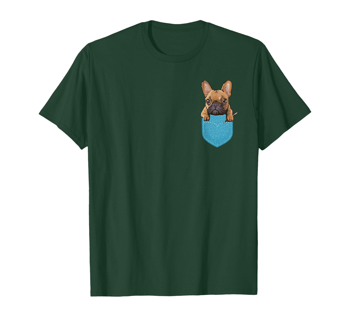 Cute Dog Gift Animal Design French Bulldog T-Shirt