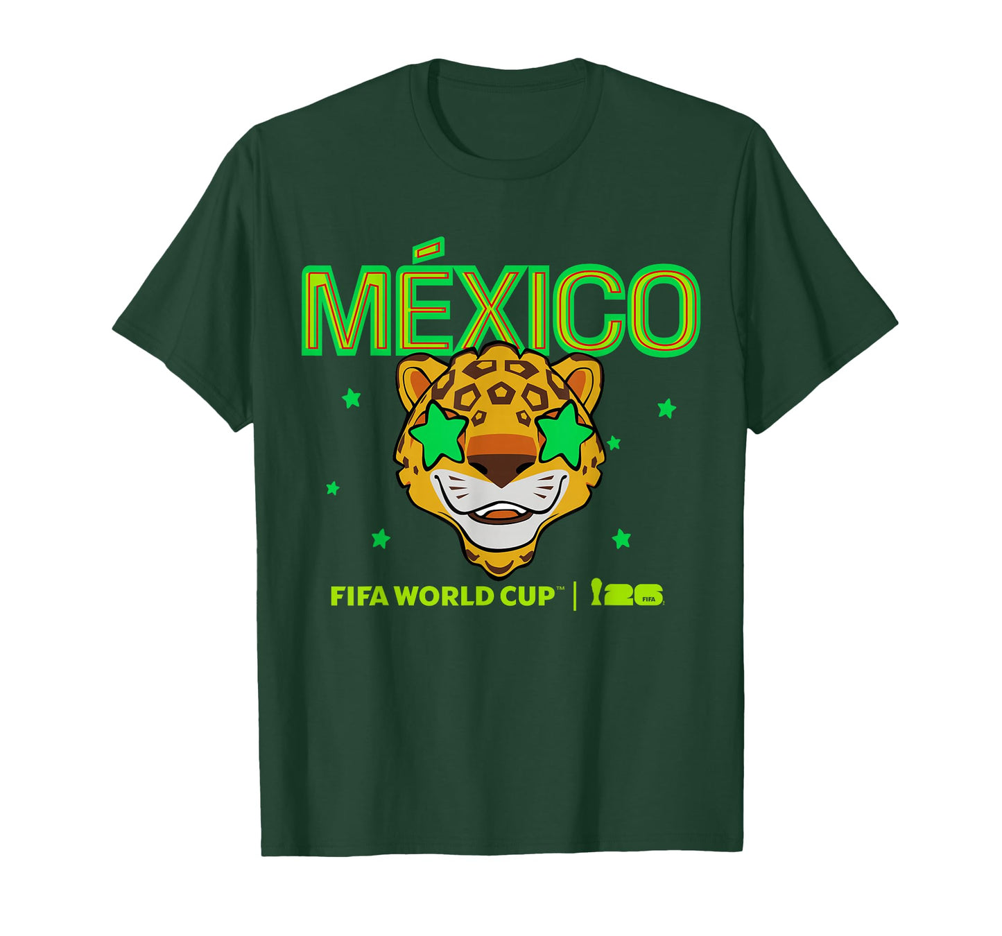 FIFA World CUP26 Mexico Mascot Stars T-Shirt