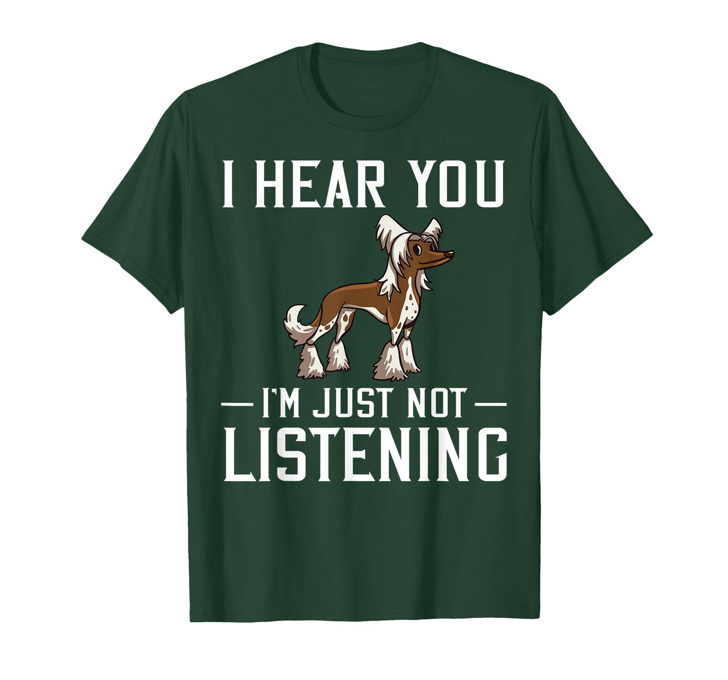 Chinese Crested Powderpuff Dog Gift Puppies Owner Lover T-Shirt