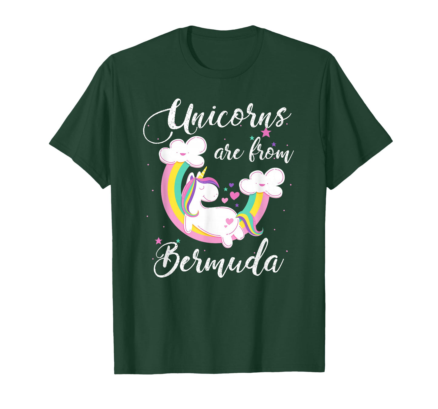 Unicorns Are From Bermuda T-Shirt / Magical Unicorn Gift T-Shirt