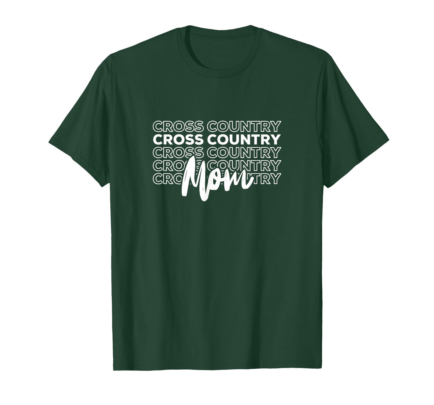 Cross Country Mom - XC Running Fan T-Shirt