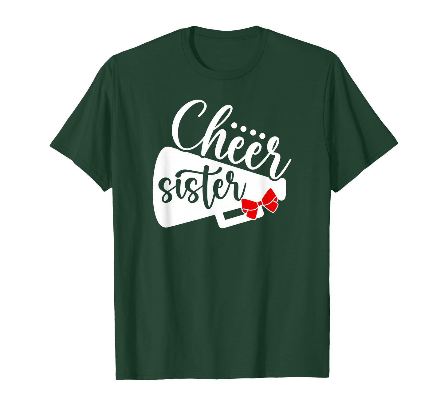 Cheer Sister Of A Cheerleader Sister Cheerleading Sis T-Shirt