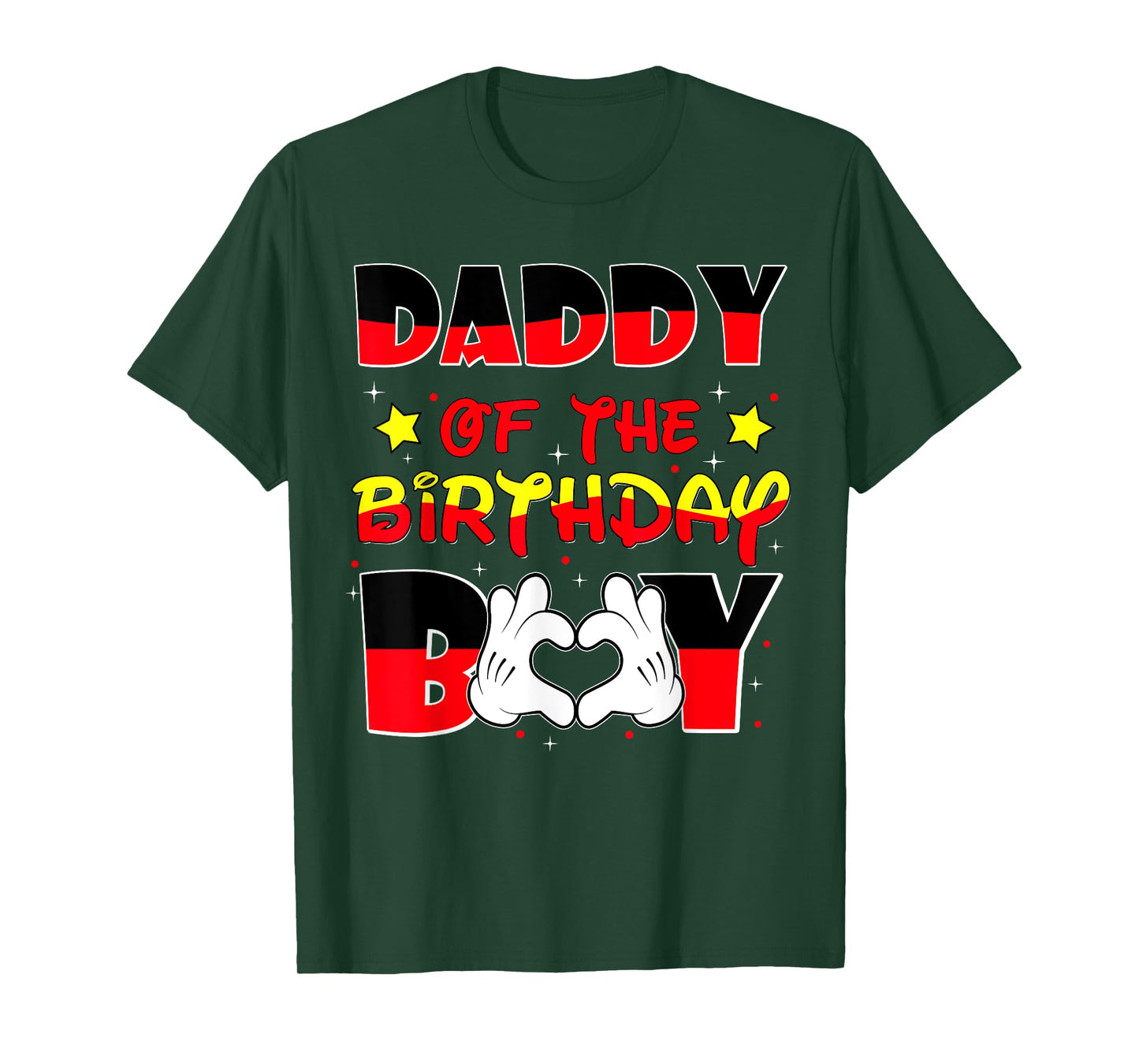 Daddy Of The Birthday Boy Shirt Family Matching Funny B-day T-Shirt