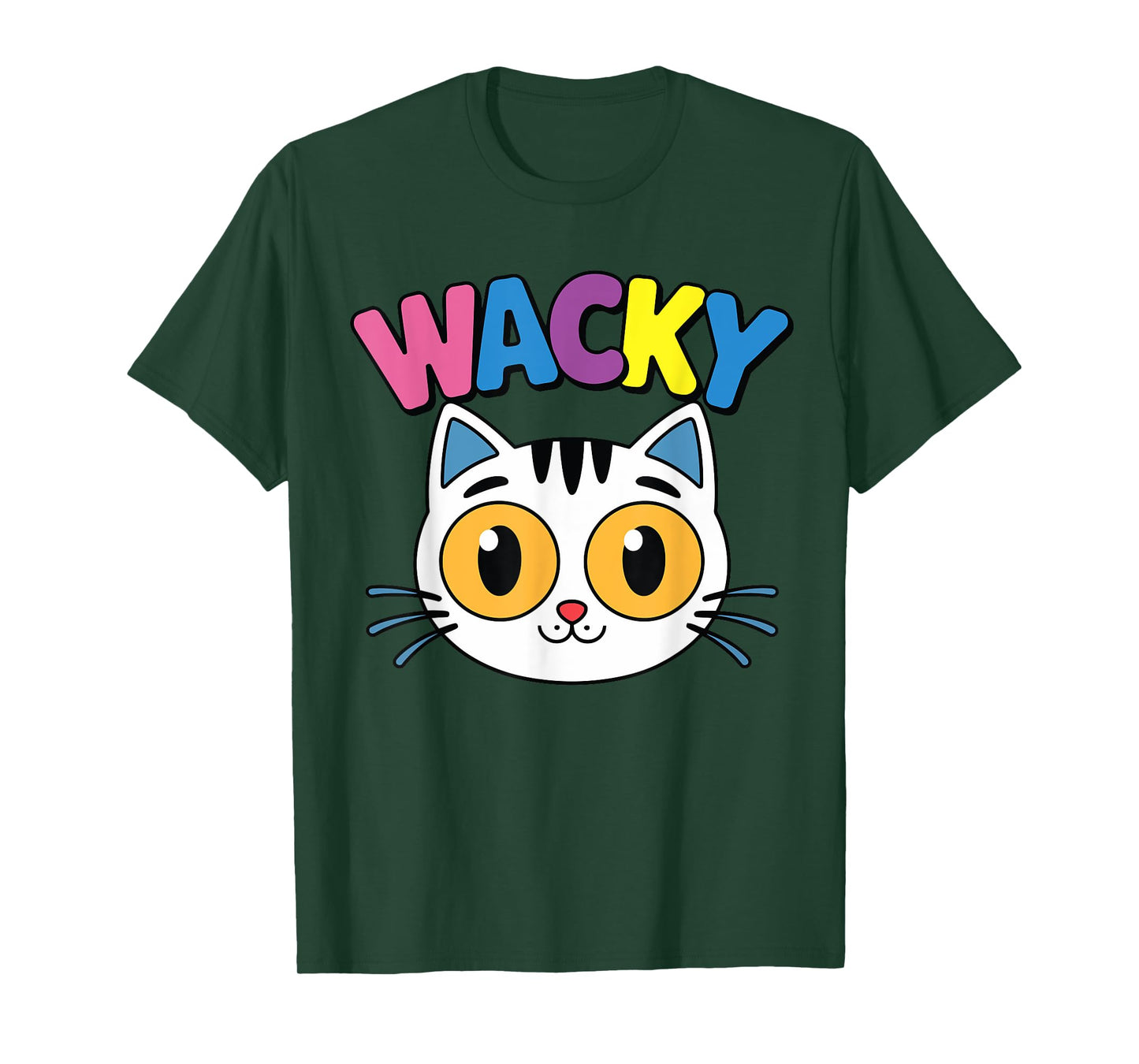 Wacky Costume Mismatch Day Outfit funny cat for wacky days T-Shirt for Men Women Kids