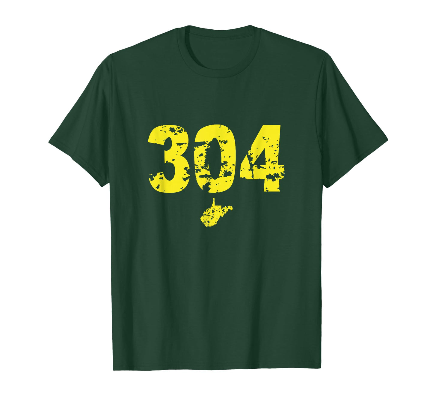 304 West Virginia Blue and Gold T-Shirt T-Shirt