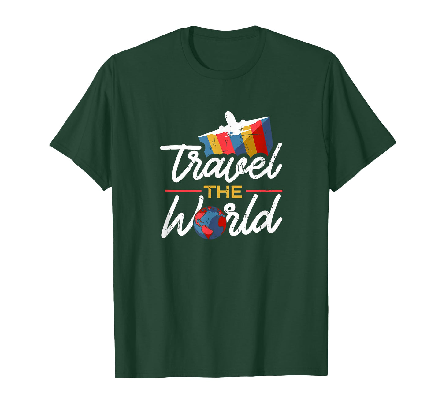 World Trip Travel Around World Tour Traveller Gift T-Shirt